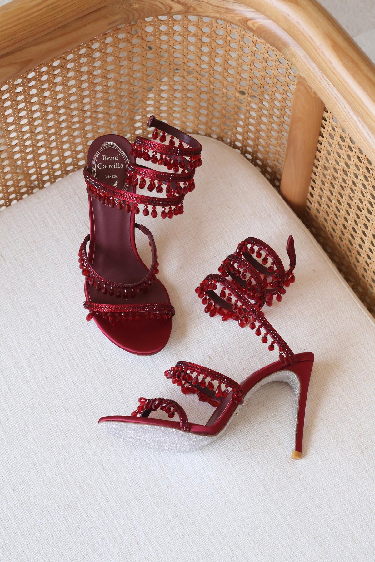 Rene Caovilla Chandelier Sandal 105
