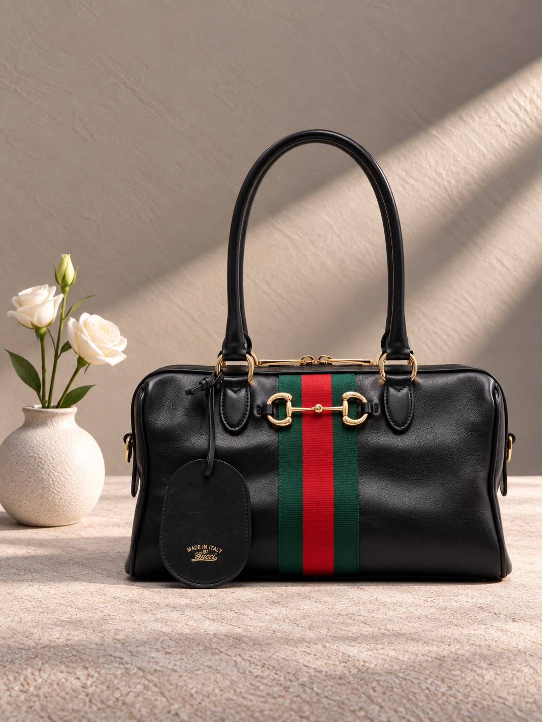 Gucci Borsetto Medium Boston Bag
