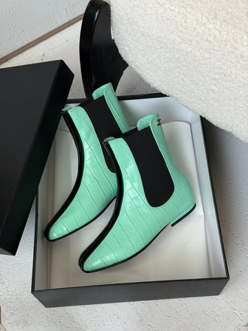 Chanel Chelsea Ankle Boots