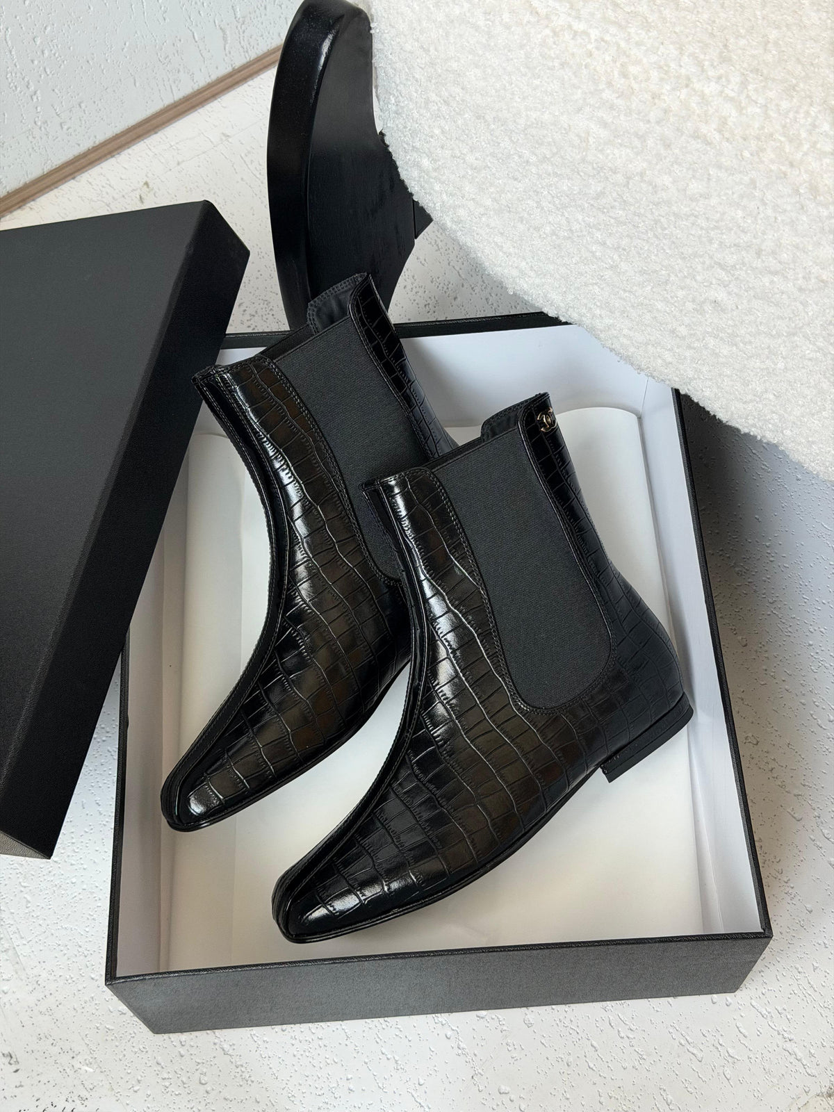 Chanel Chelsea Ankle Boots