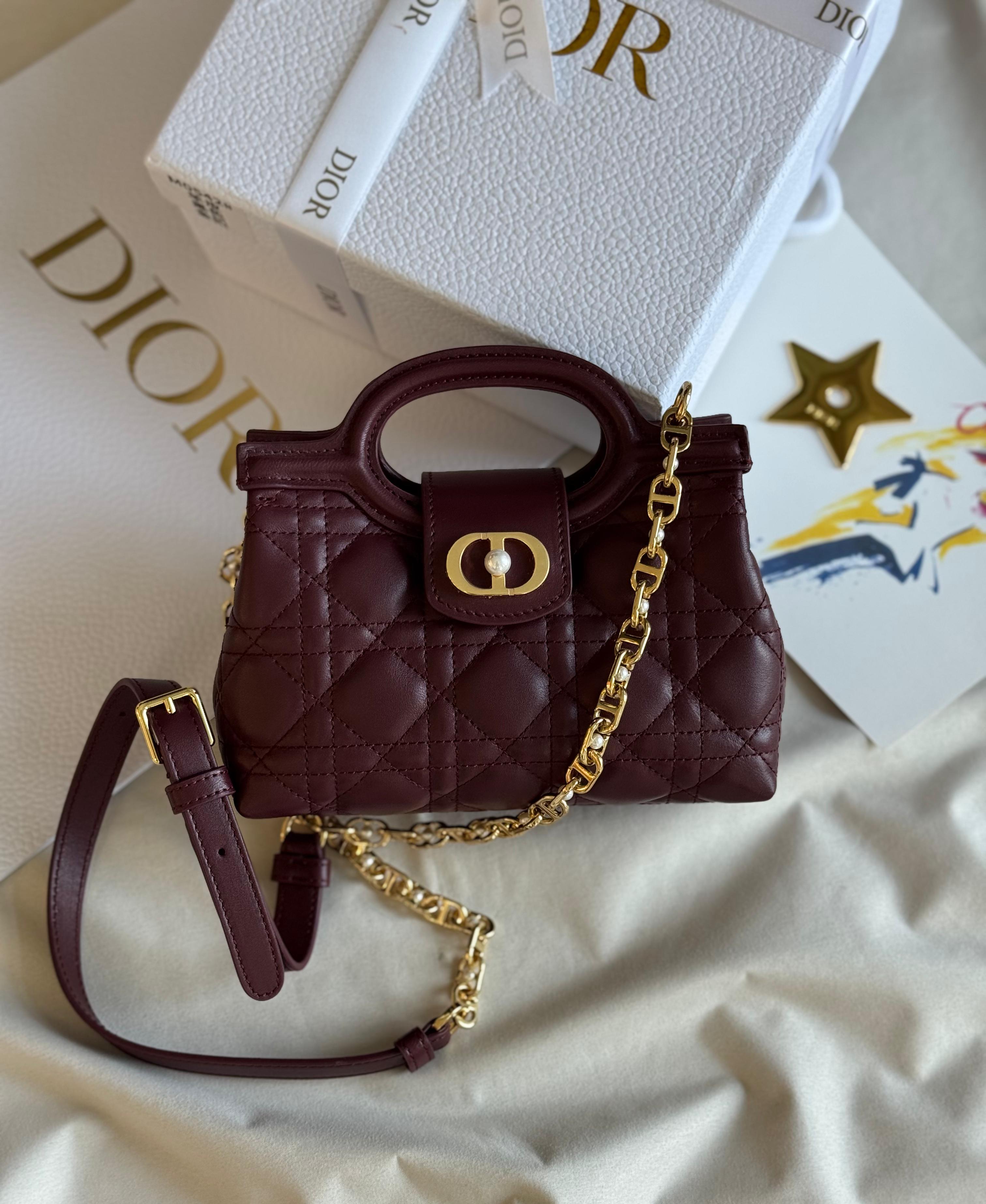 Dior jolie top handle mini bag