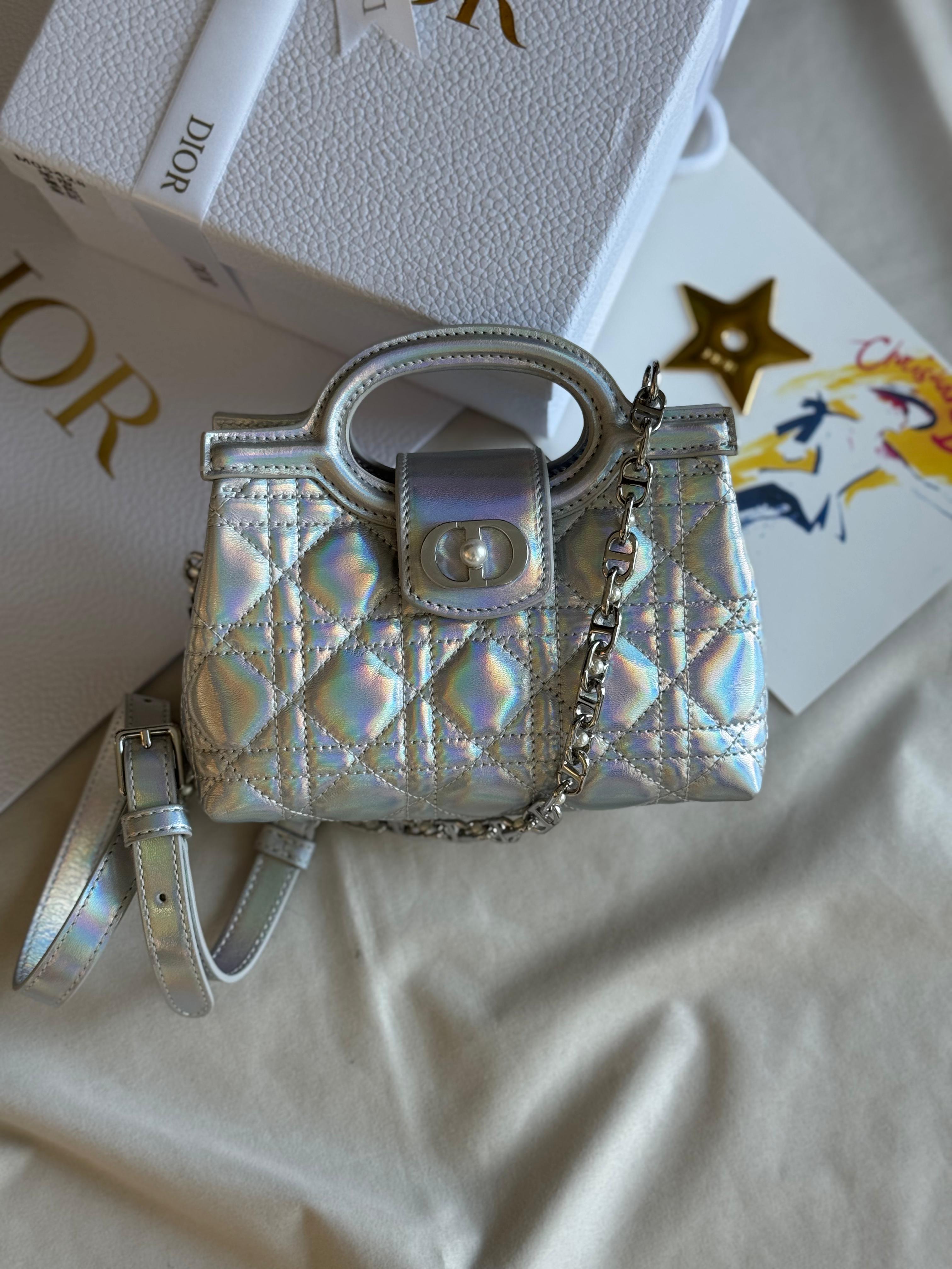 Dior jolie top handle mini bag