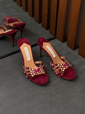 Aquazzura tequila crystal sandals