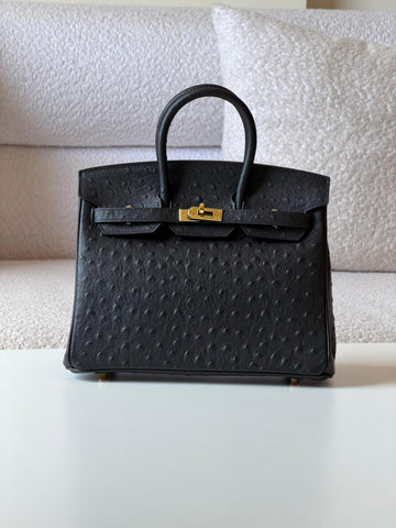Hermes Birkin Ostrich 25cm