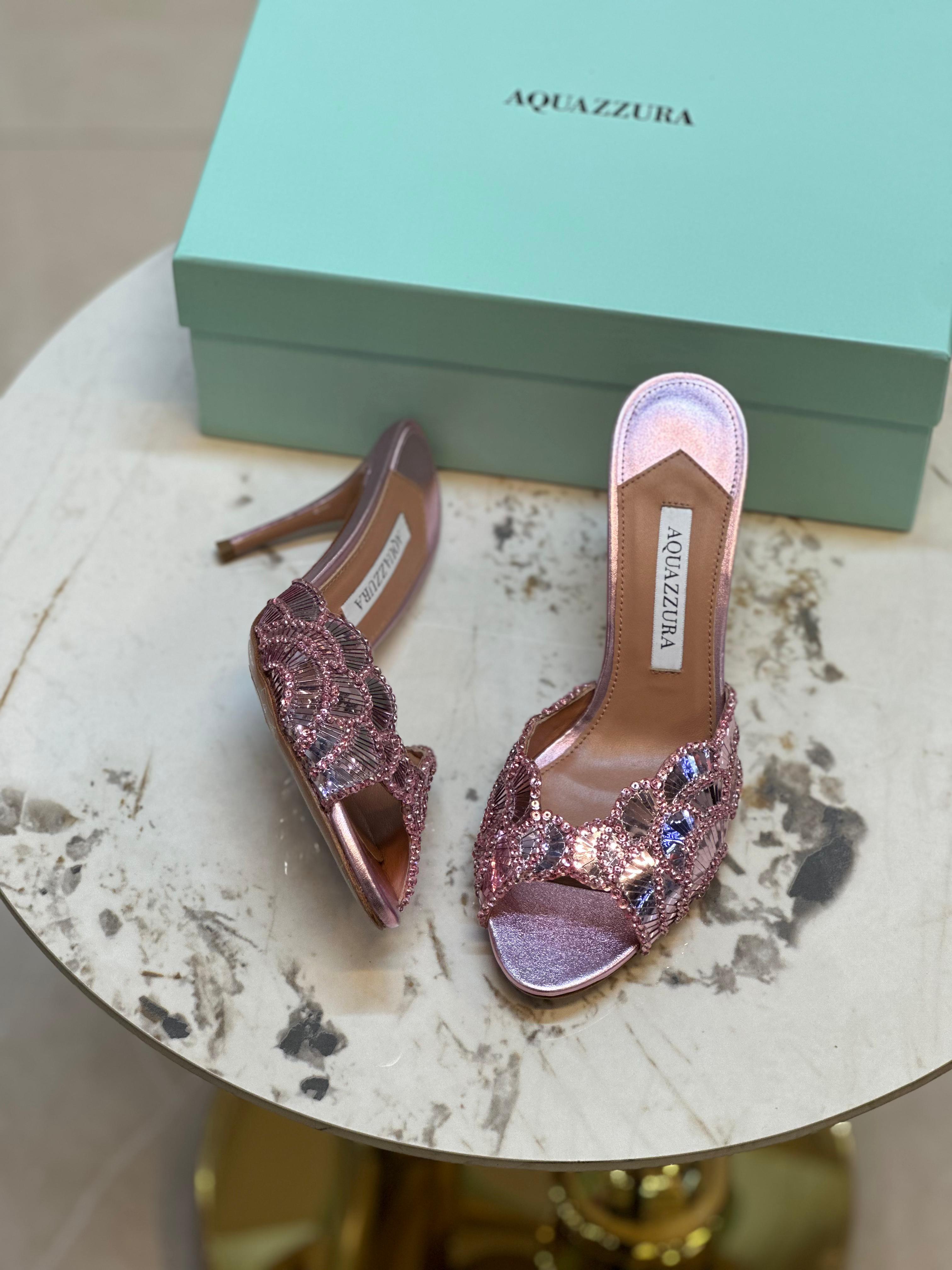 Aquazzura Ce Soir 75 Mules