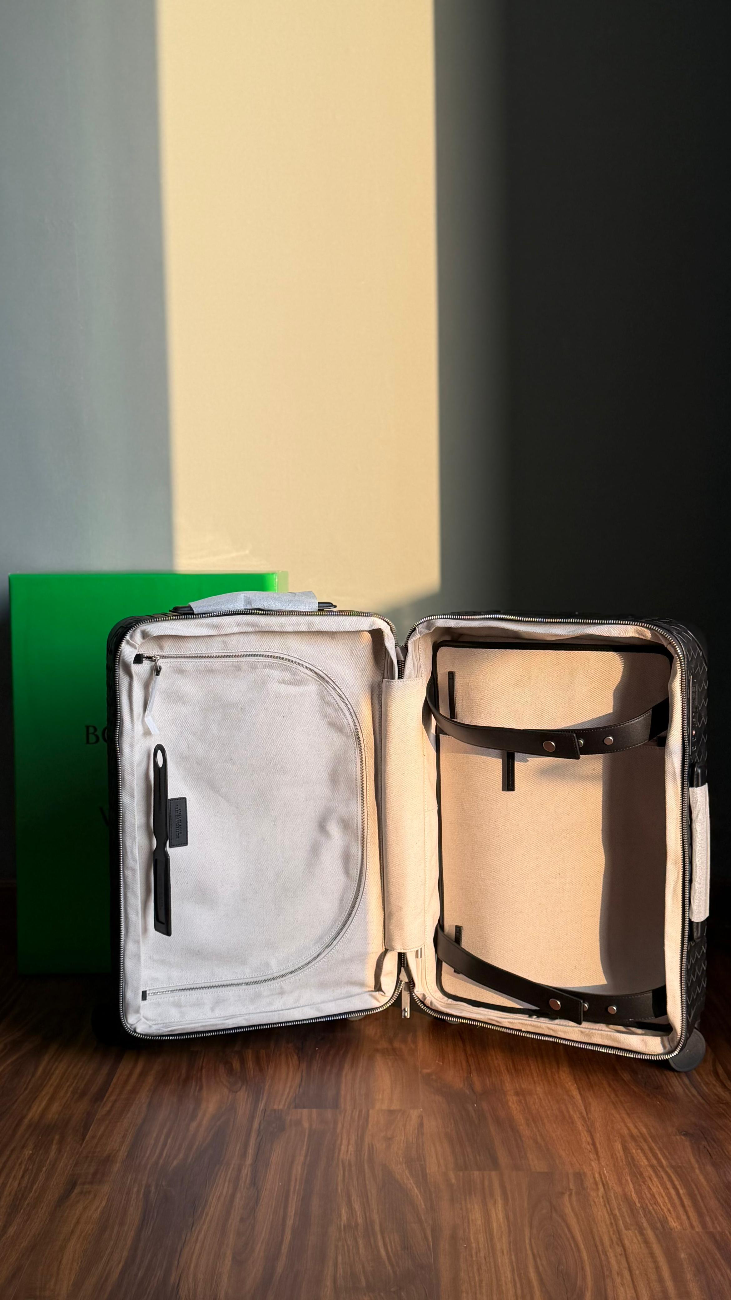 BOTTEGA VENETA Odyssey Intrecciato Cabin Suitcace