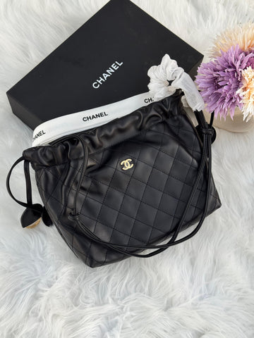Chanel Clutch With Leather Strap 22cm
