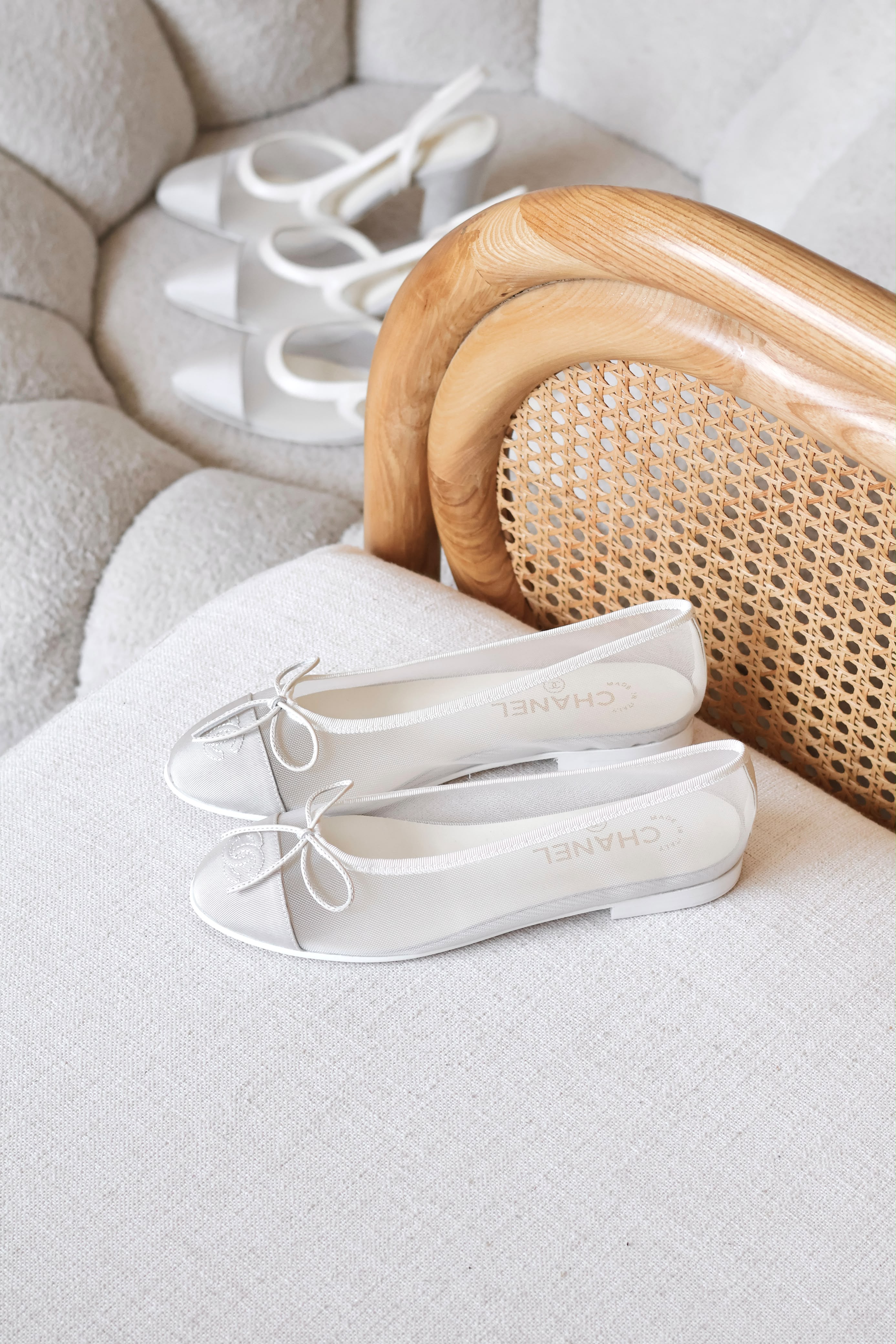 Chanel Ballet Flats Slingbacks