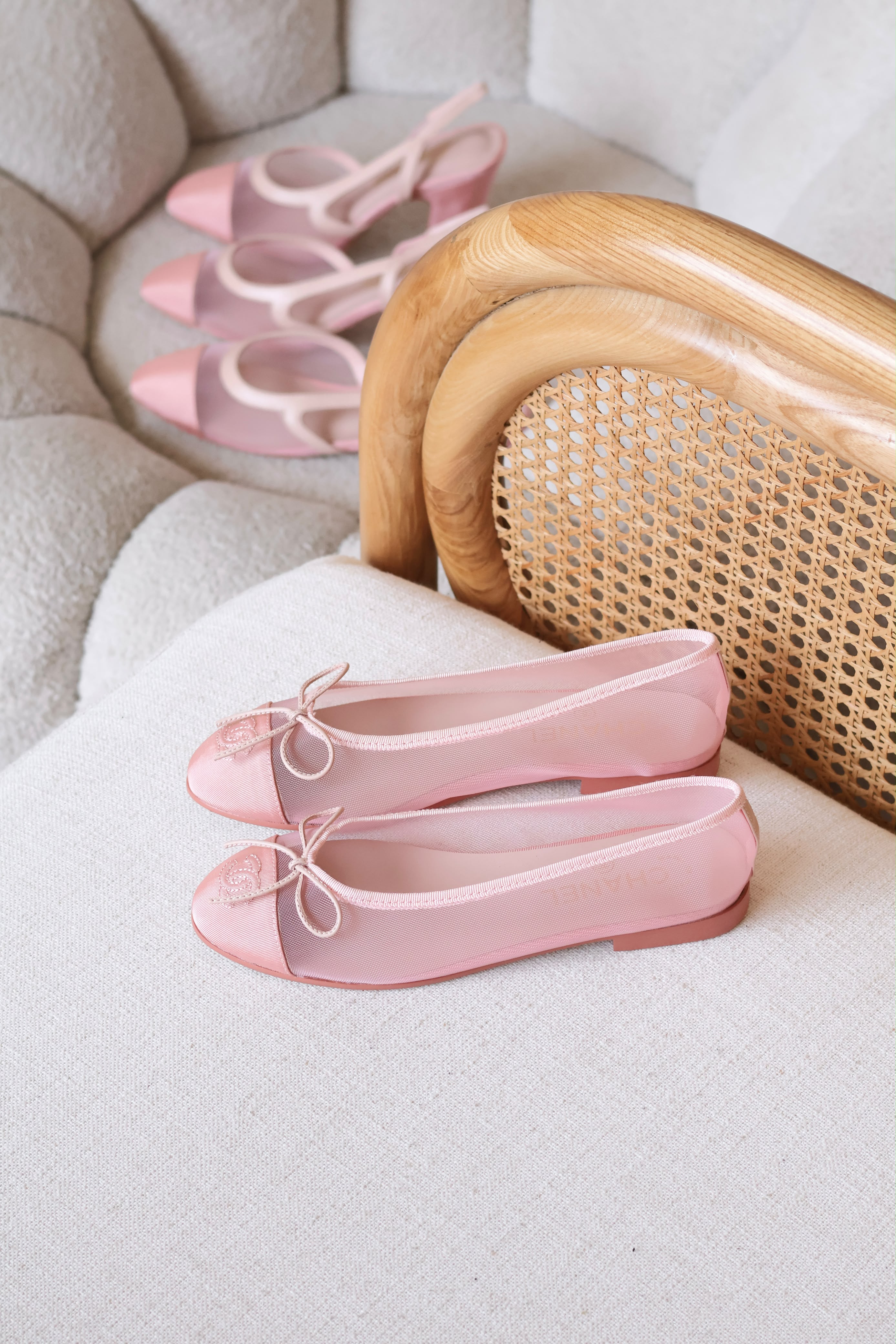 Chanel Ballet Flats Slingbacks