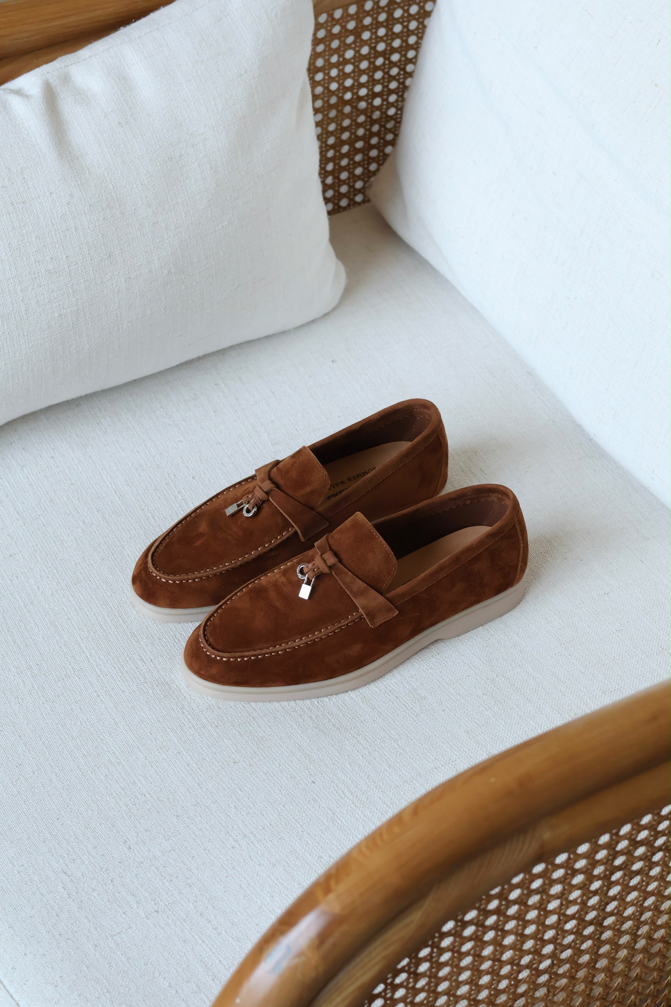 Loro Piana Summer Charms Walk Loafers