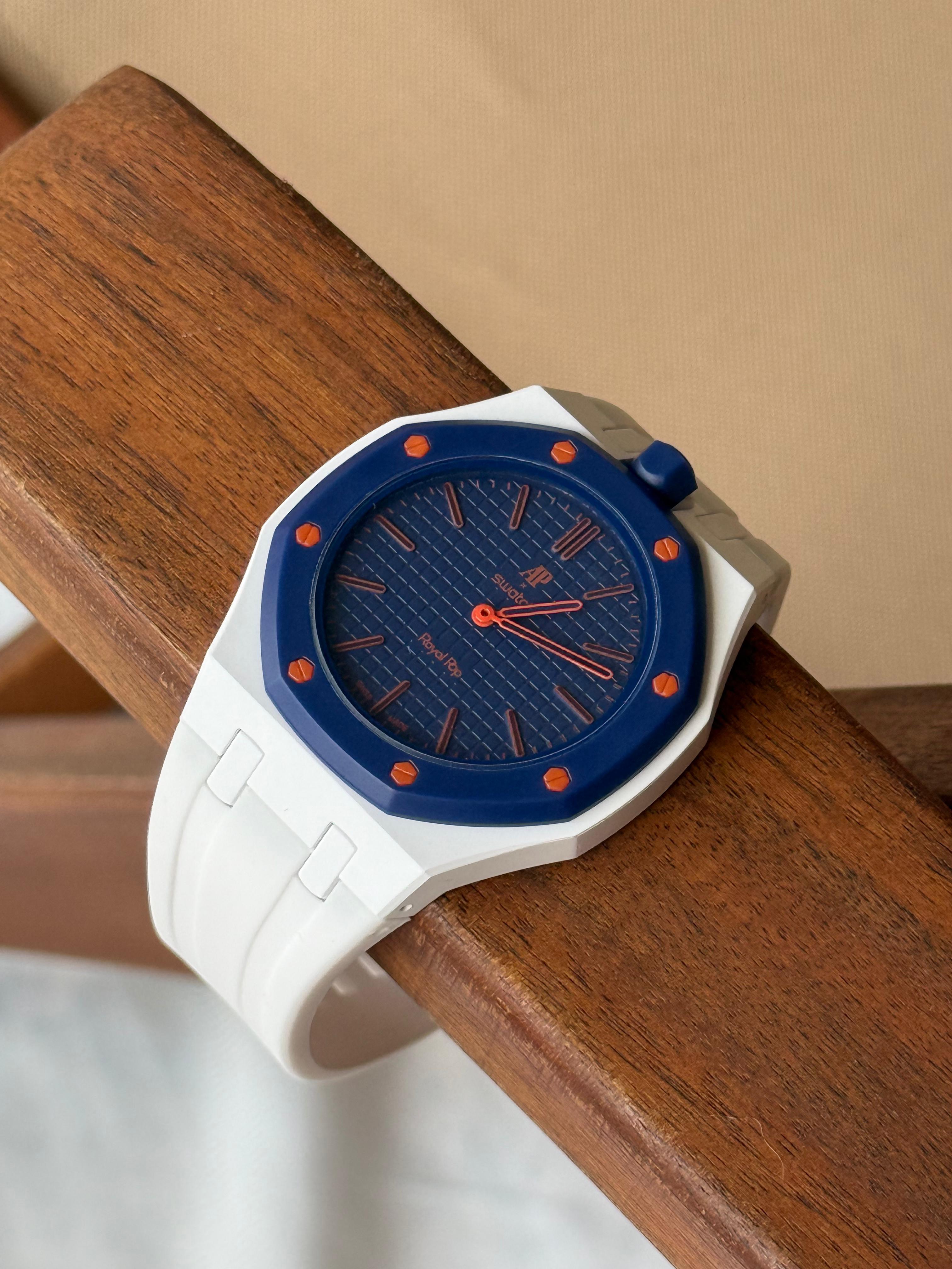 Swatch x AP Royal Pop Watch