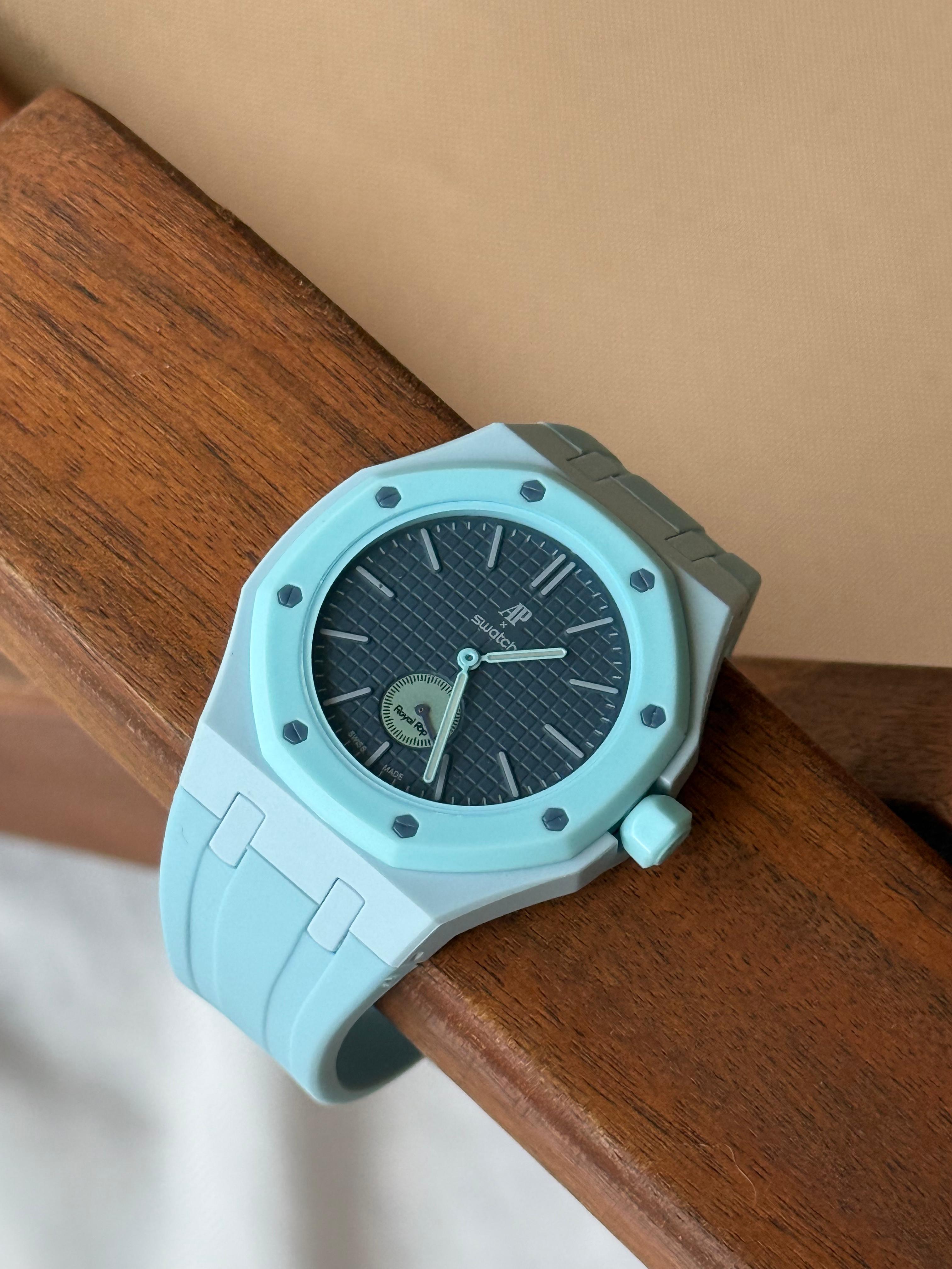 Swatch x Audemars Piguet Royal Pop OTG Roz