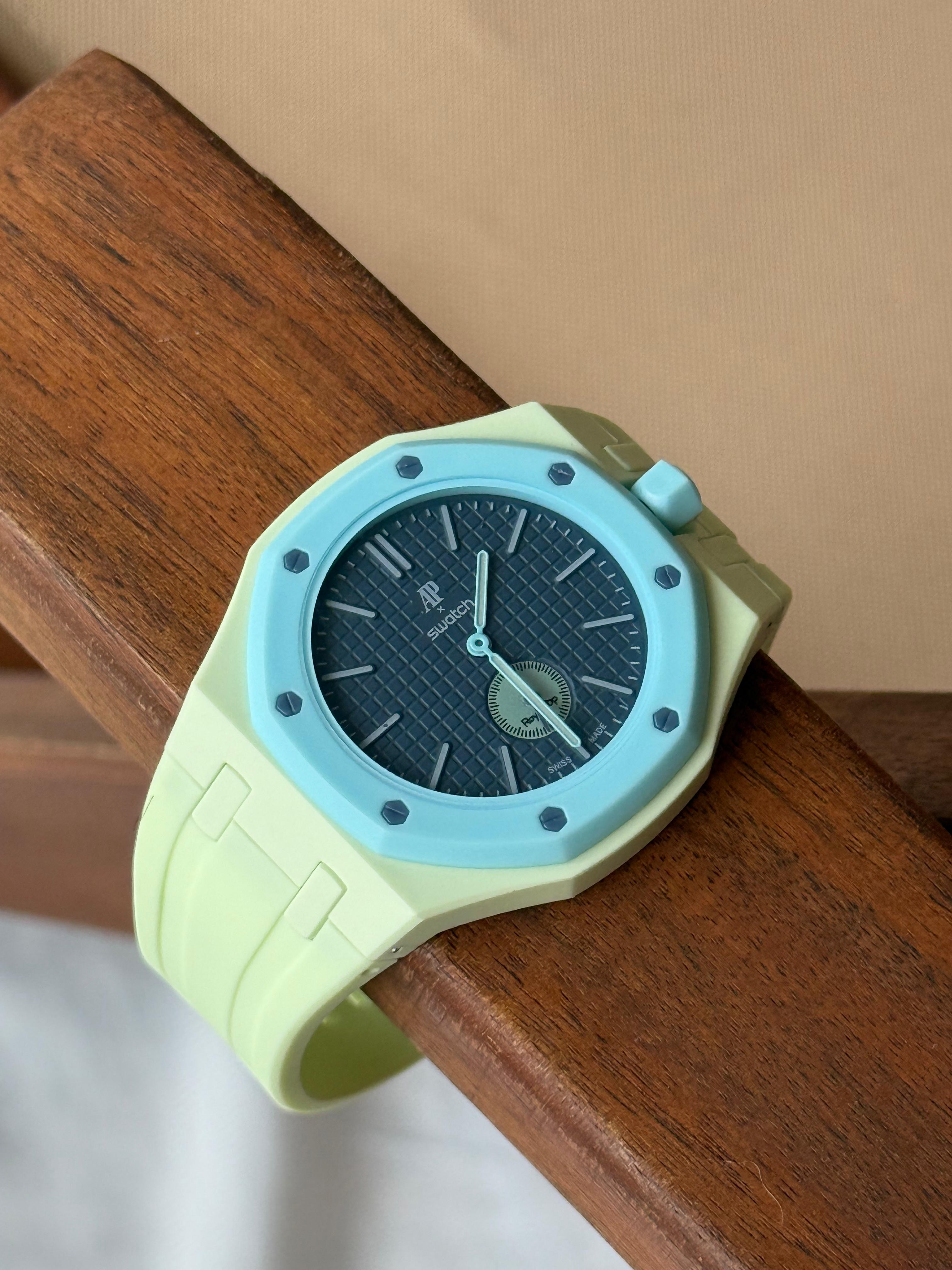 Swatch x AP Royal Pop Watch
