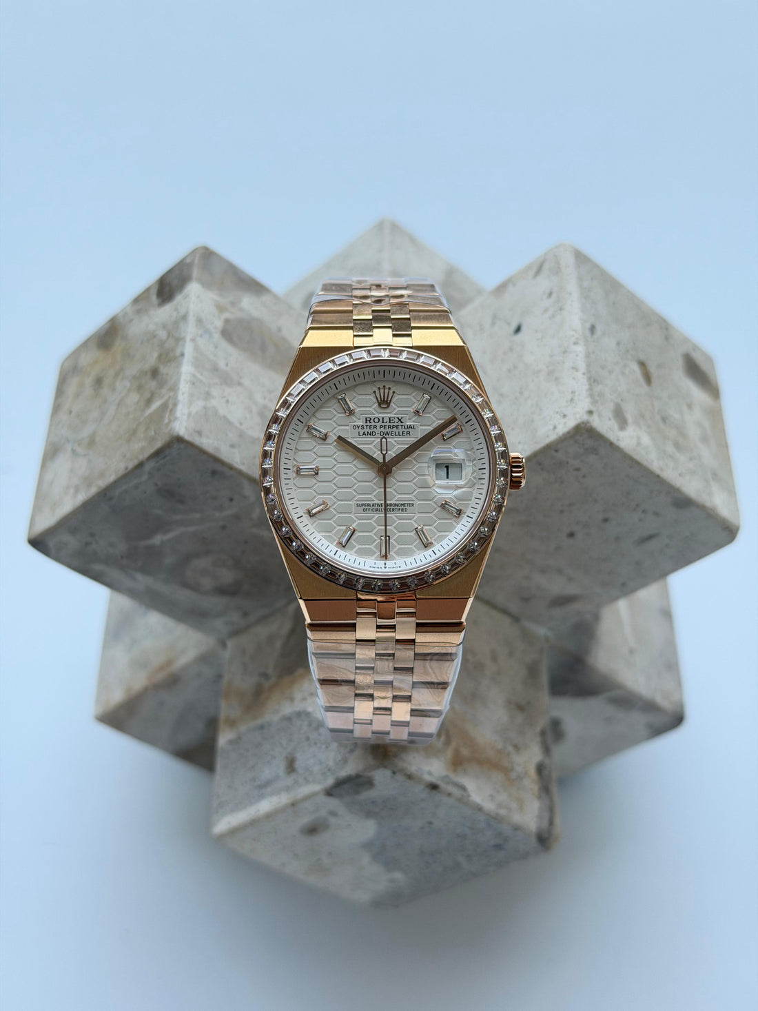 Rolex Land Dweller 40 Everose Gold