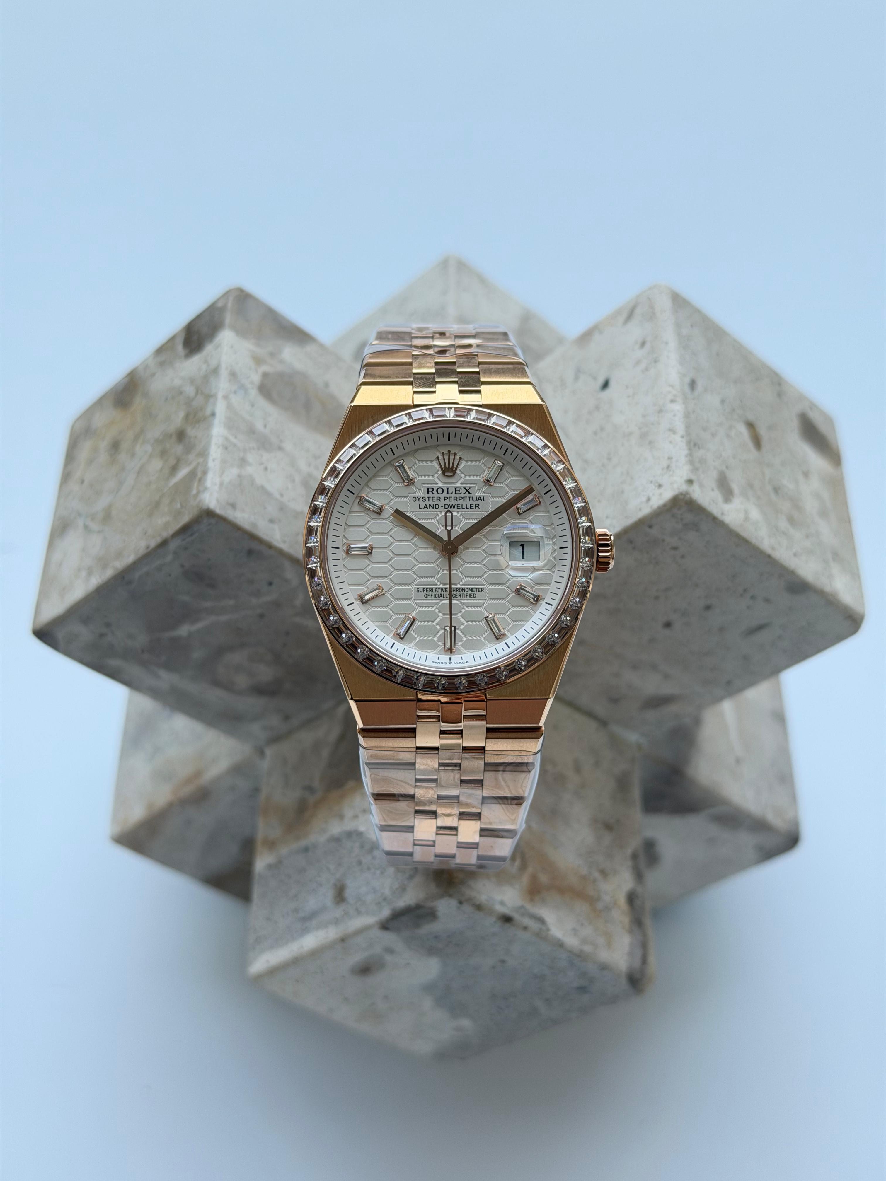 Rolex Land Dweller 40 Everose Gold