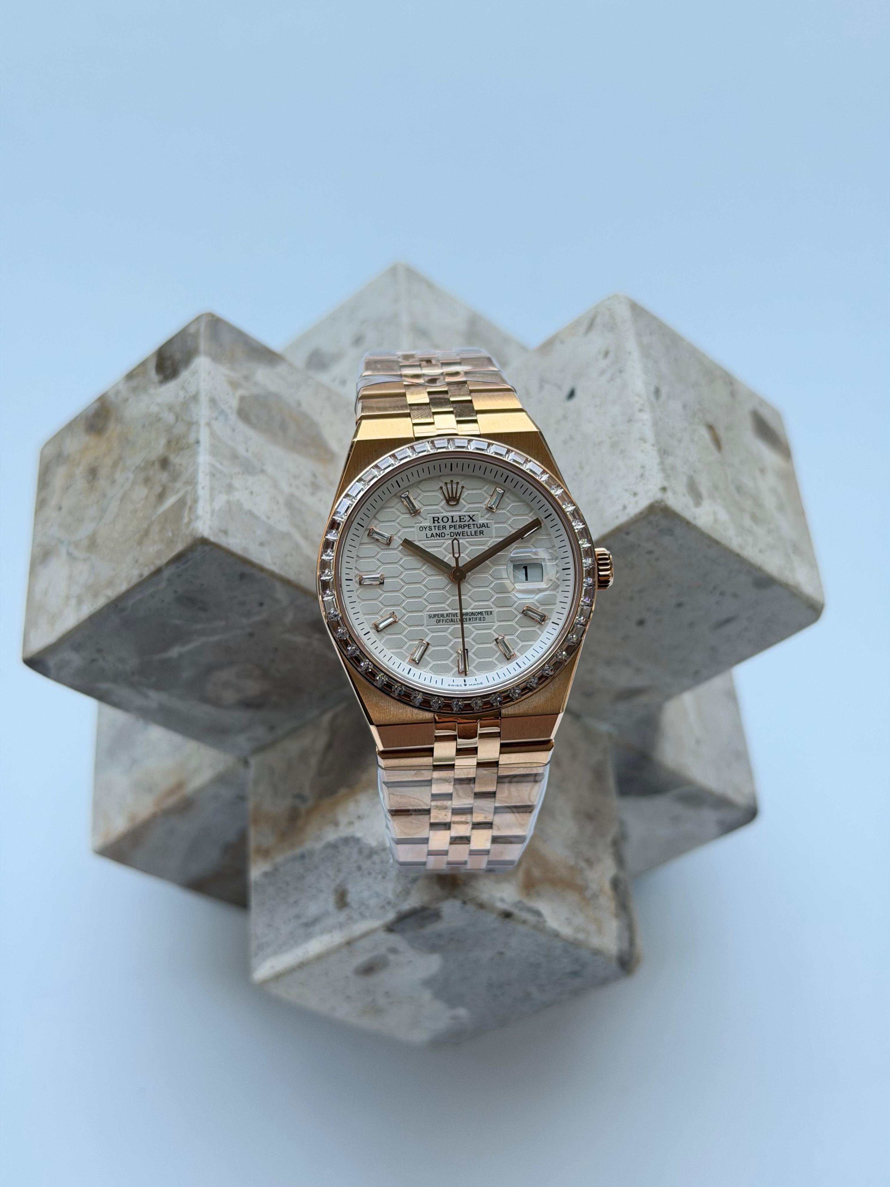 Rolex Land Dweller 40 Everose Gold