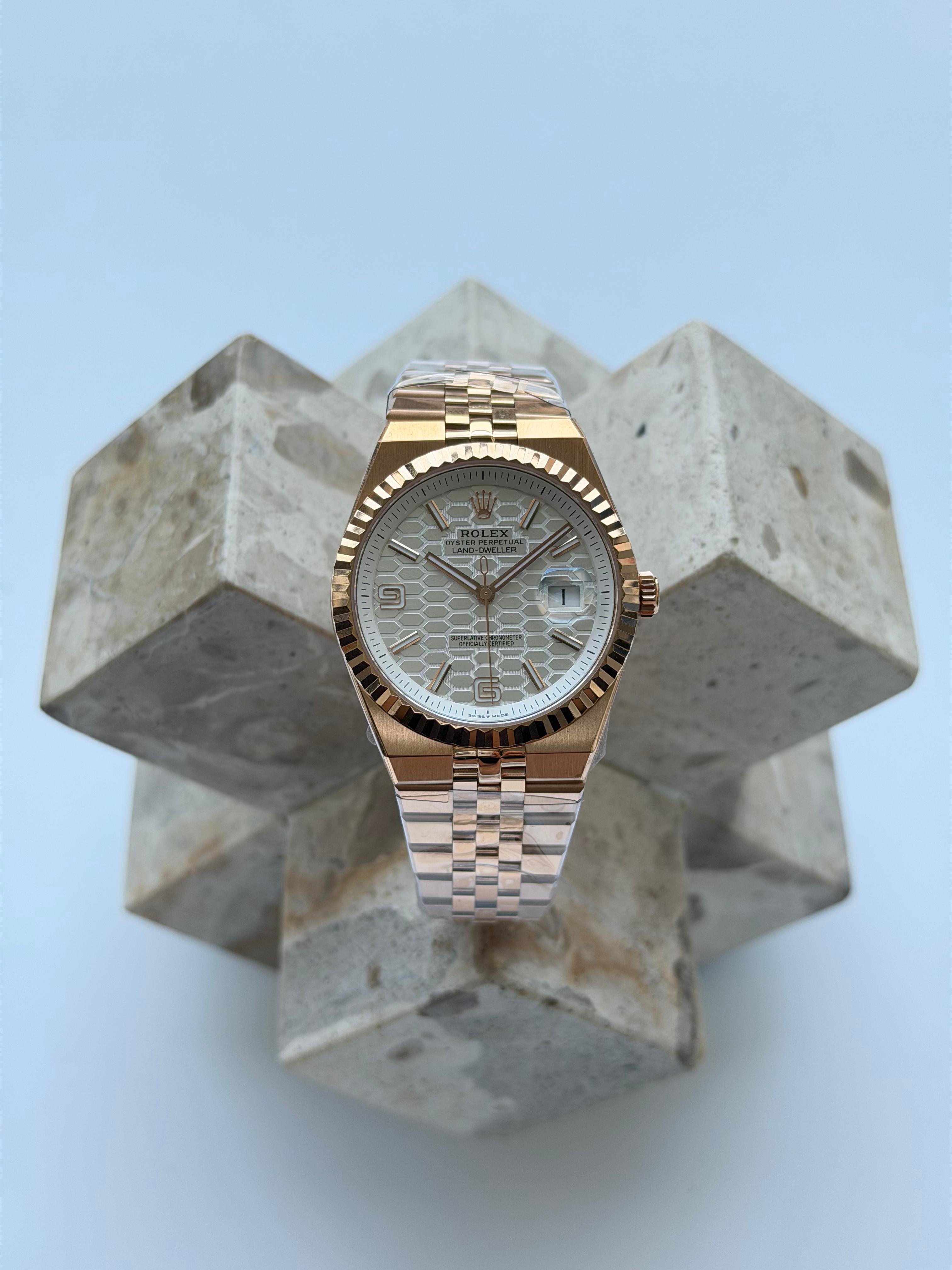 Rolex Land Dweller 40 Everose Gold