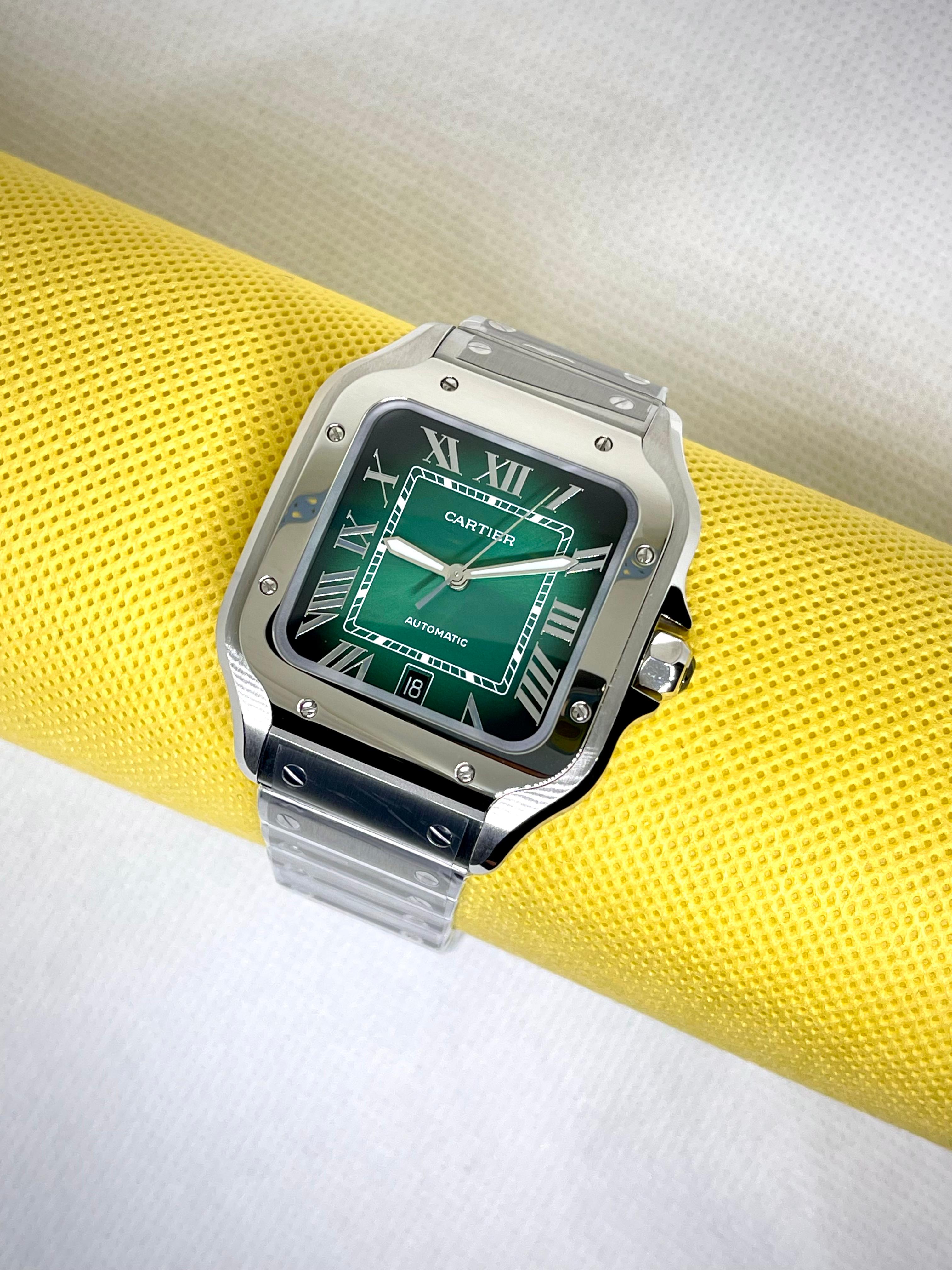 Cartier Santos DE Cartier With Leather Strap 41mm