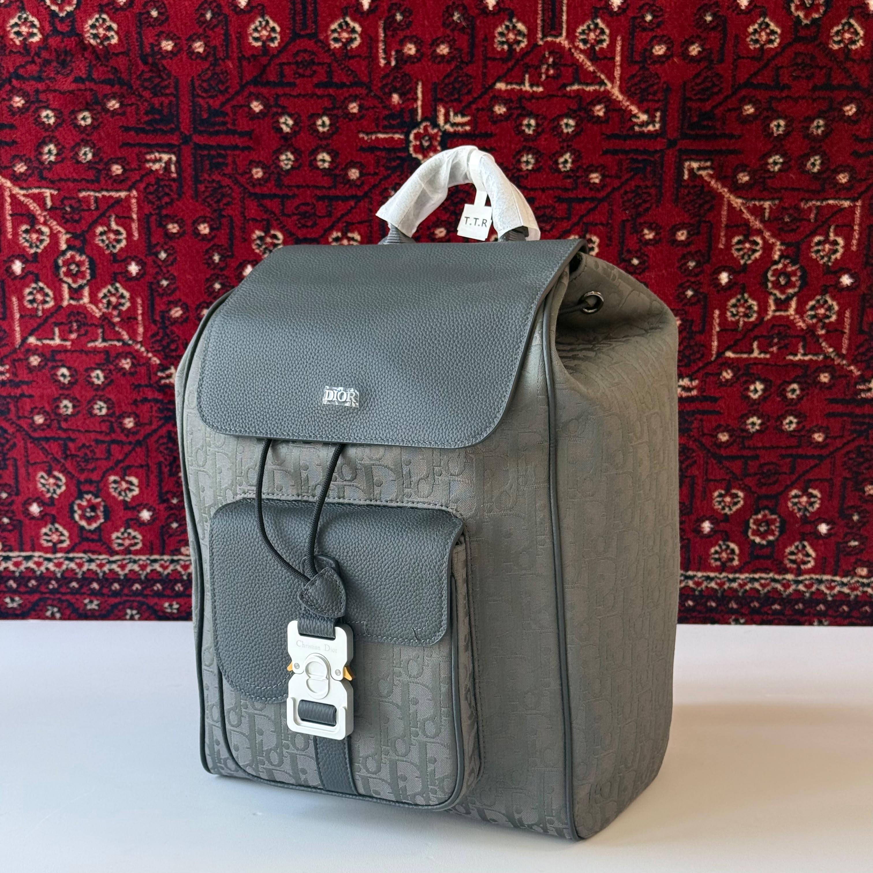Dior Saddle Flap Backpack