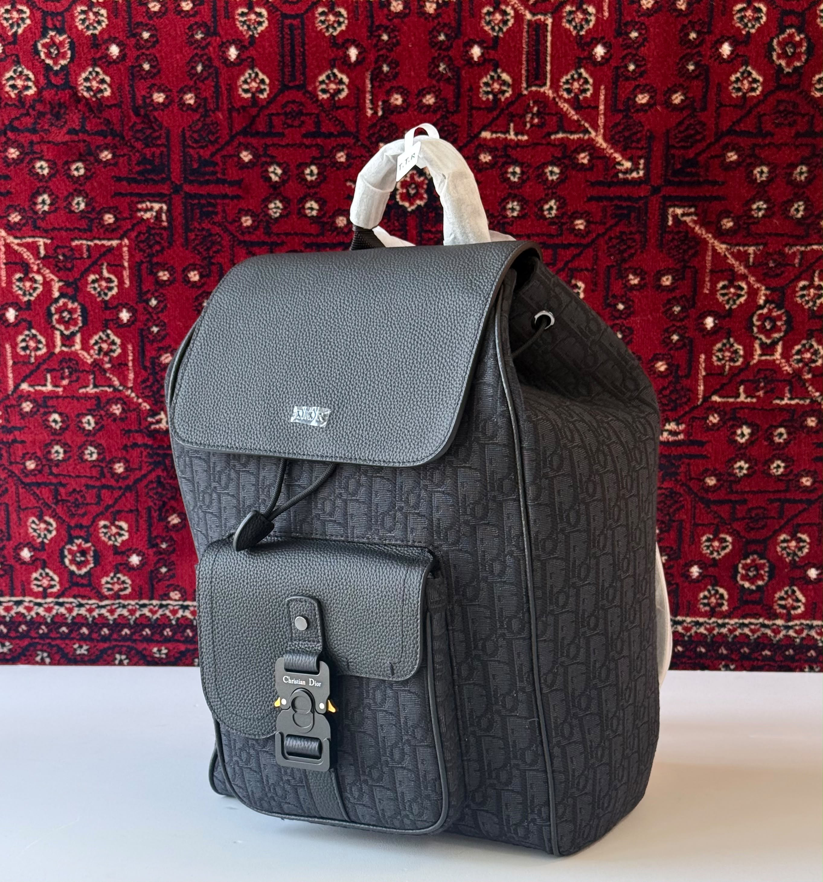 Dior Saddle Flap Backpack
