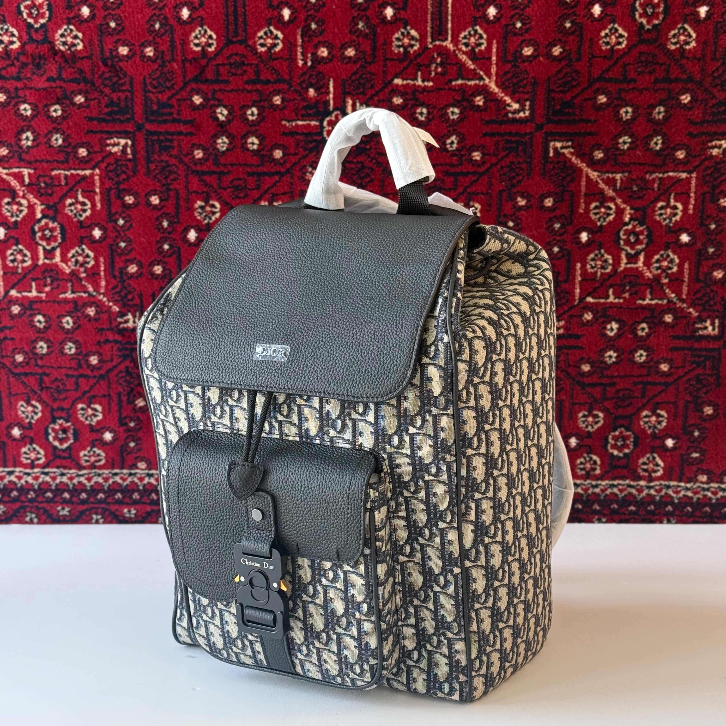 Dior Saddle Flap Backpack