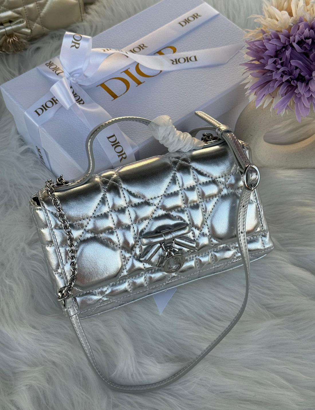 Dior My Tender Top Handle Mini Bag 21cm