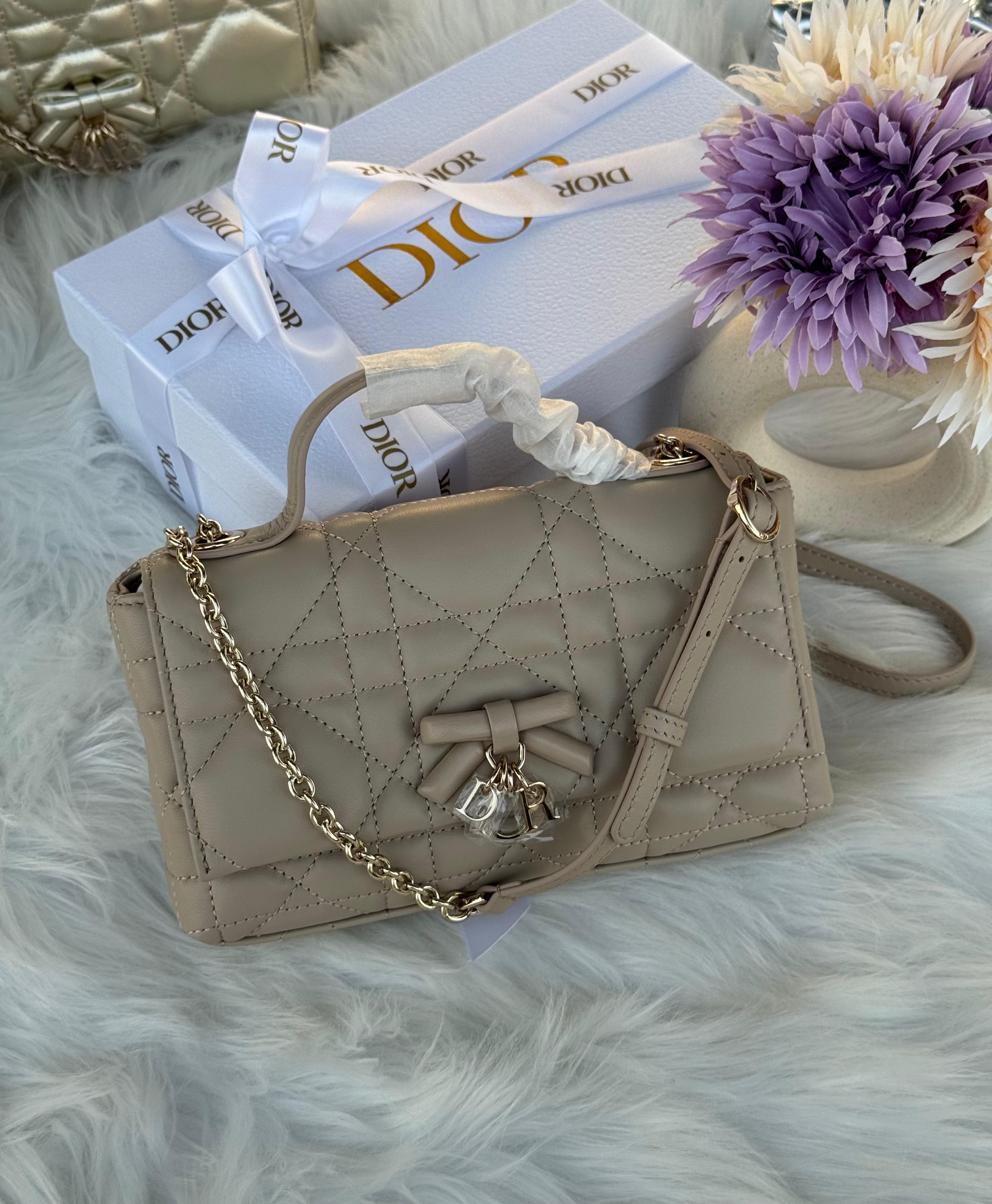 Dior My Tender Top Handle Mini Bag 21cm