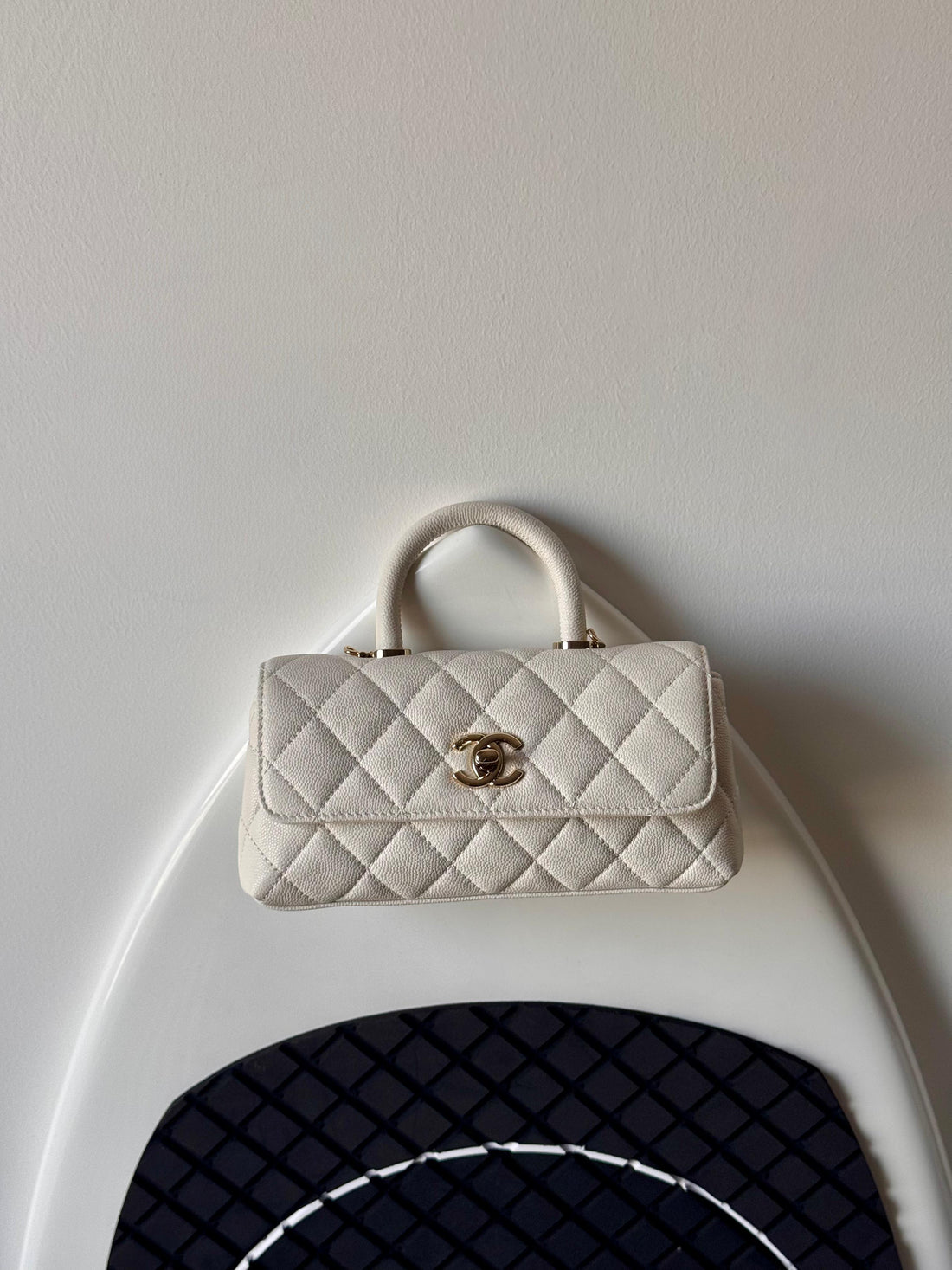 Chanel Flap Bag With Top Handle 20cm