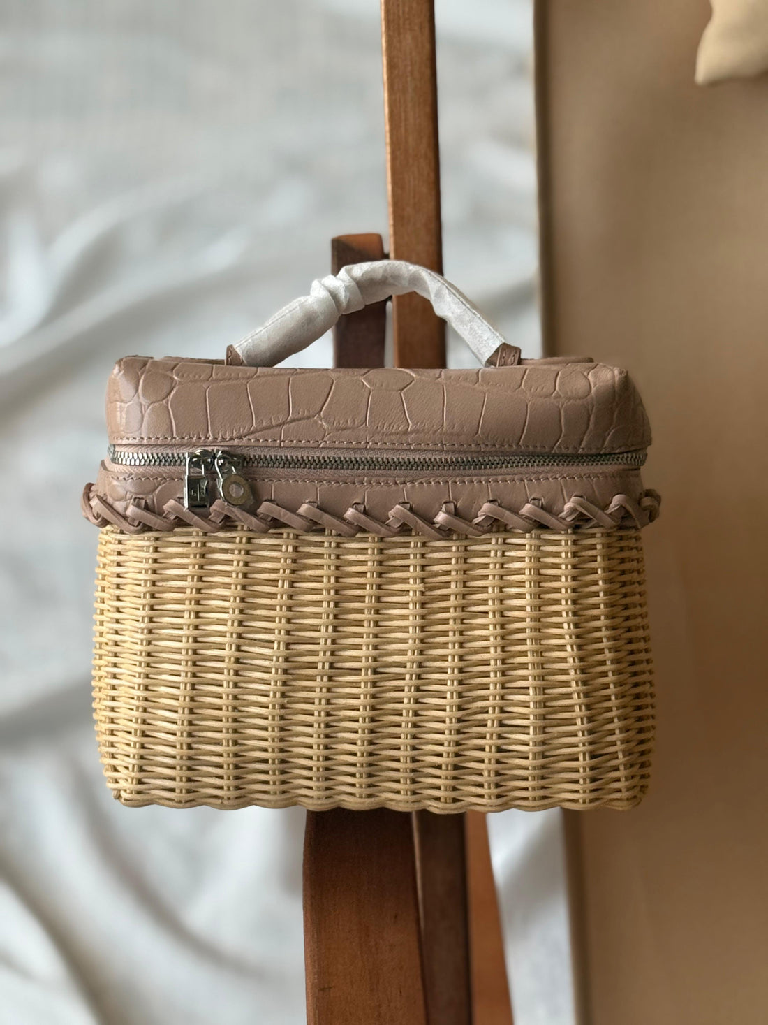 Loro Piana Extra Pocket Wicker Bag