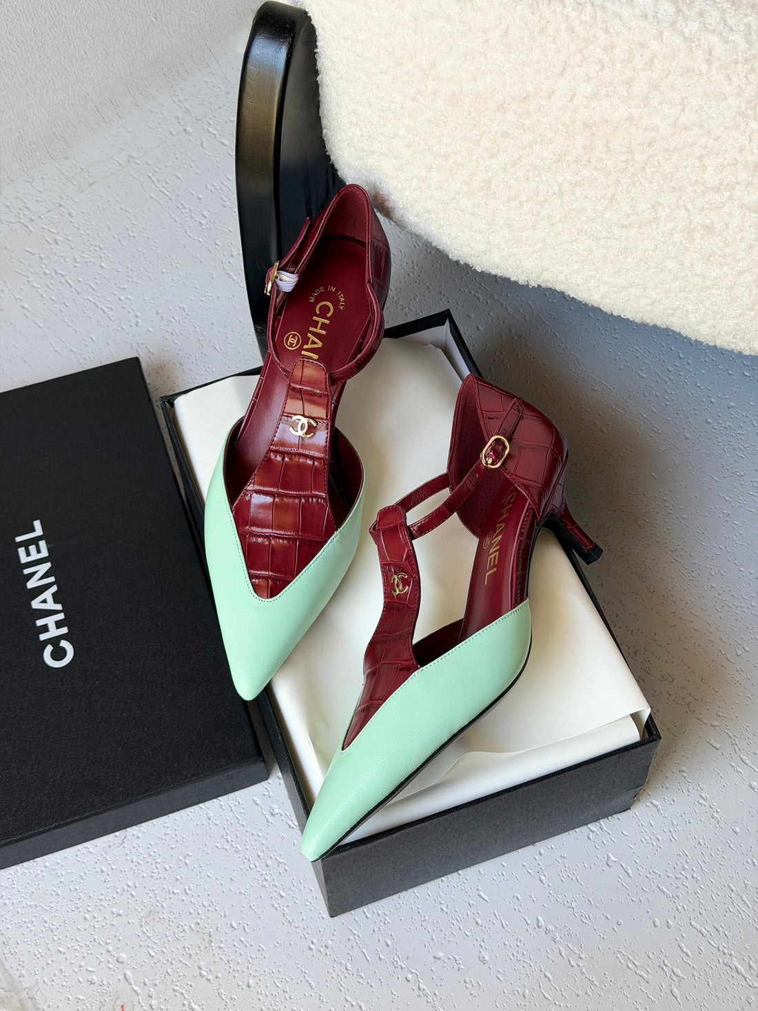 Chanel Mary Janes