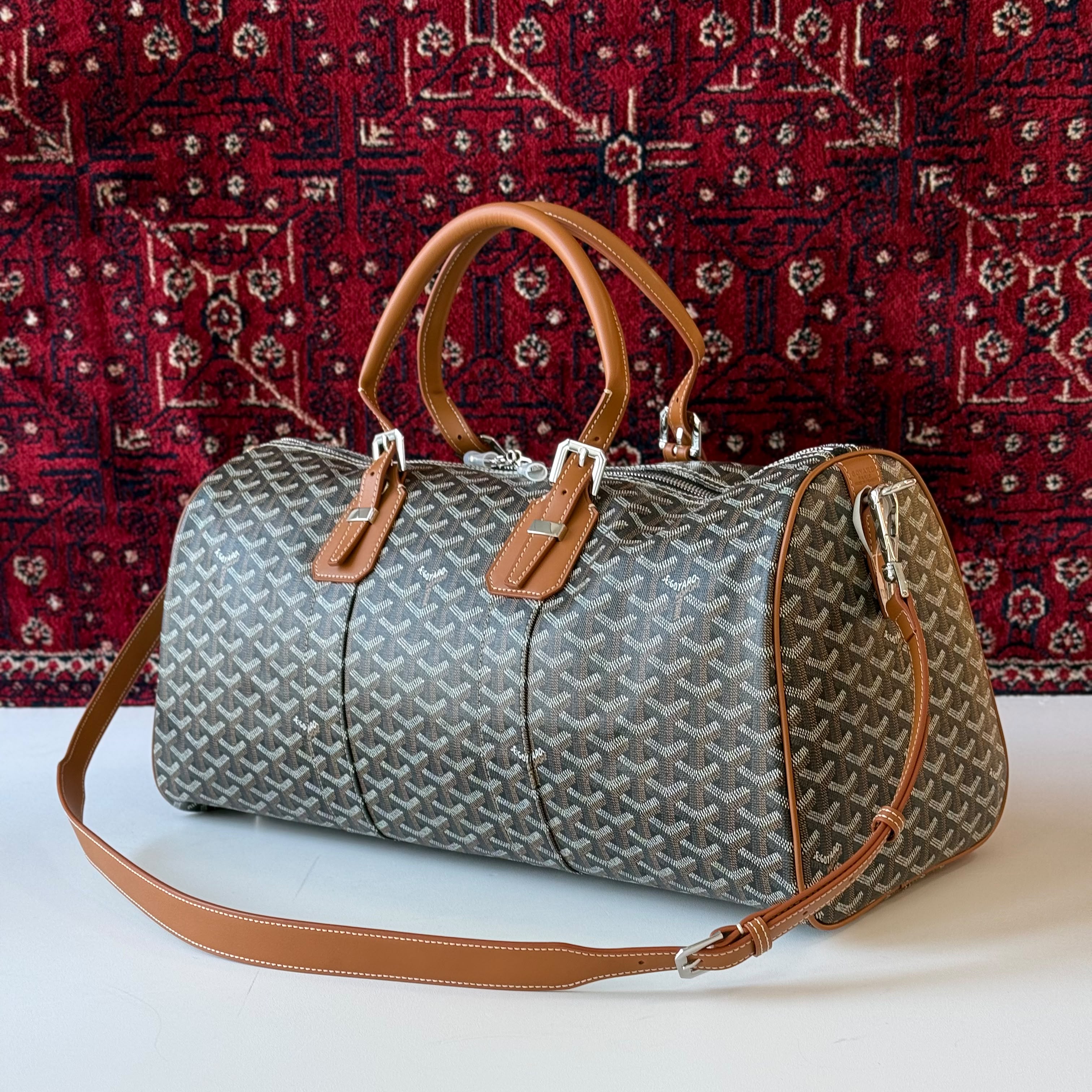 Goyard Boston Bag