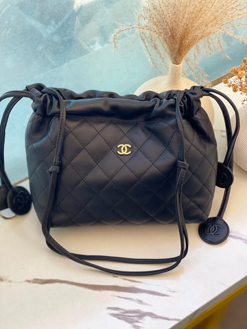 Chanel Clutch With Leather Strap