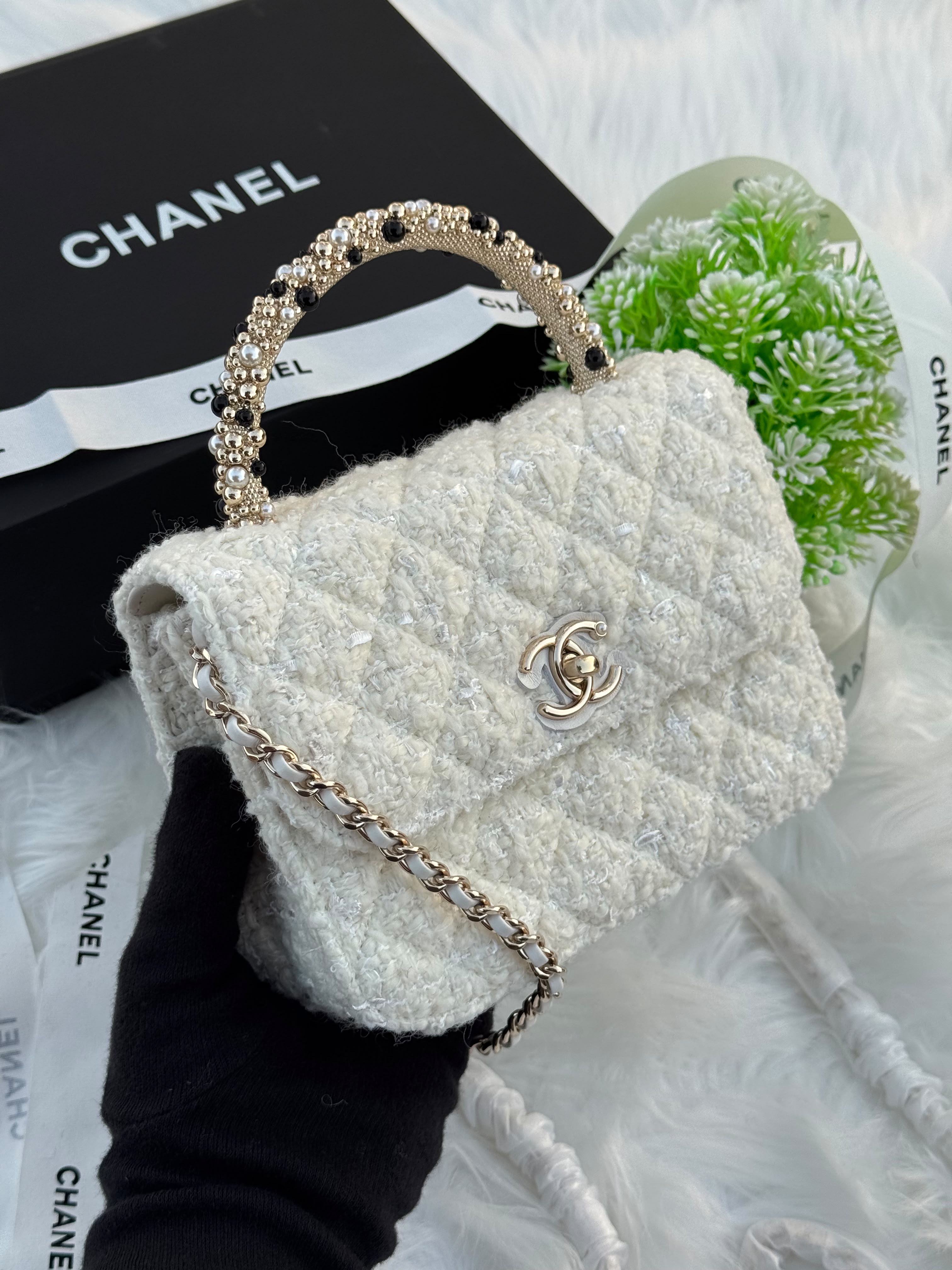 Chanel Flap Top Handle 18cm