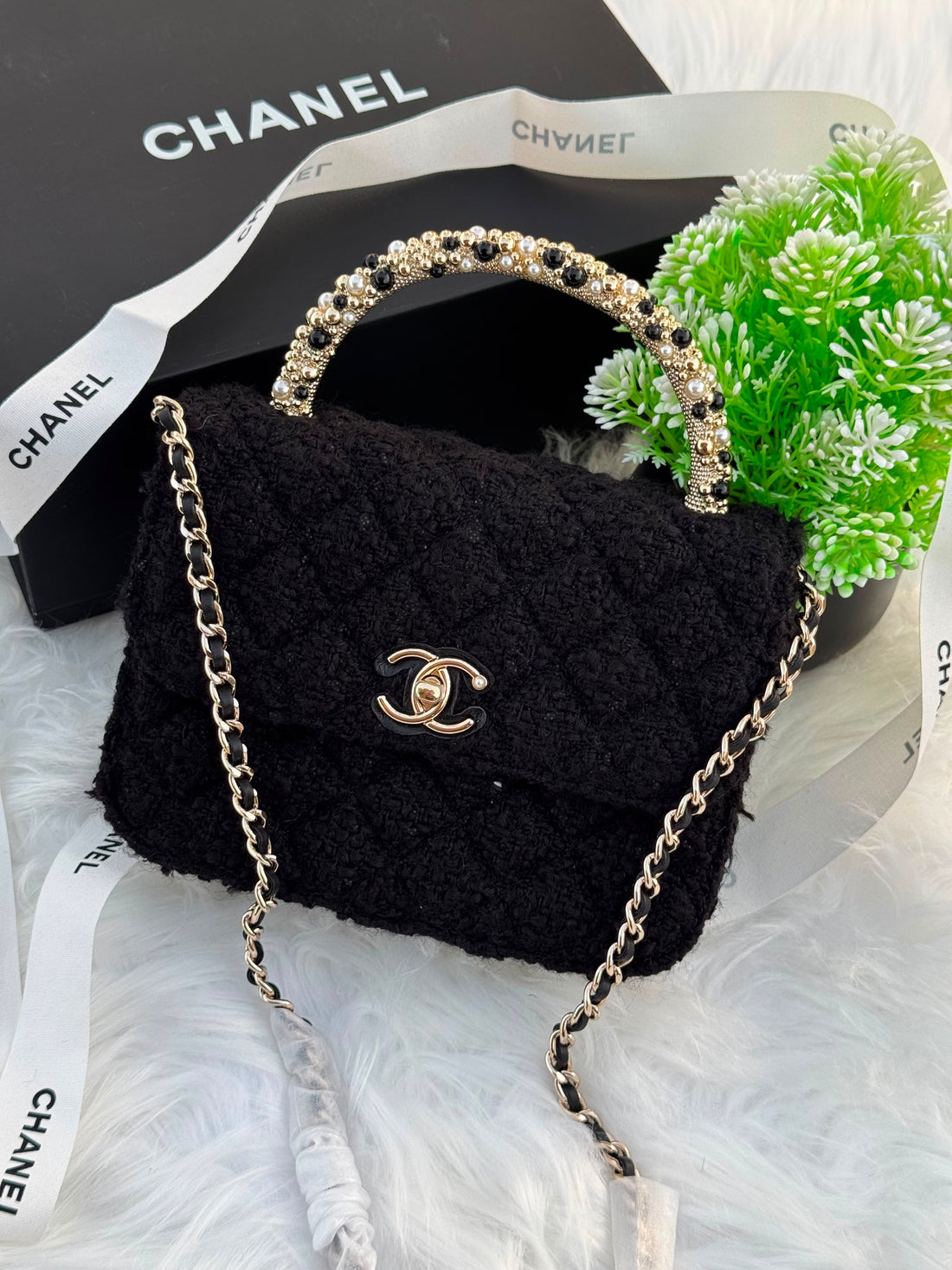 Chanel Flap Top Handle 18cm