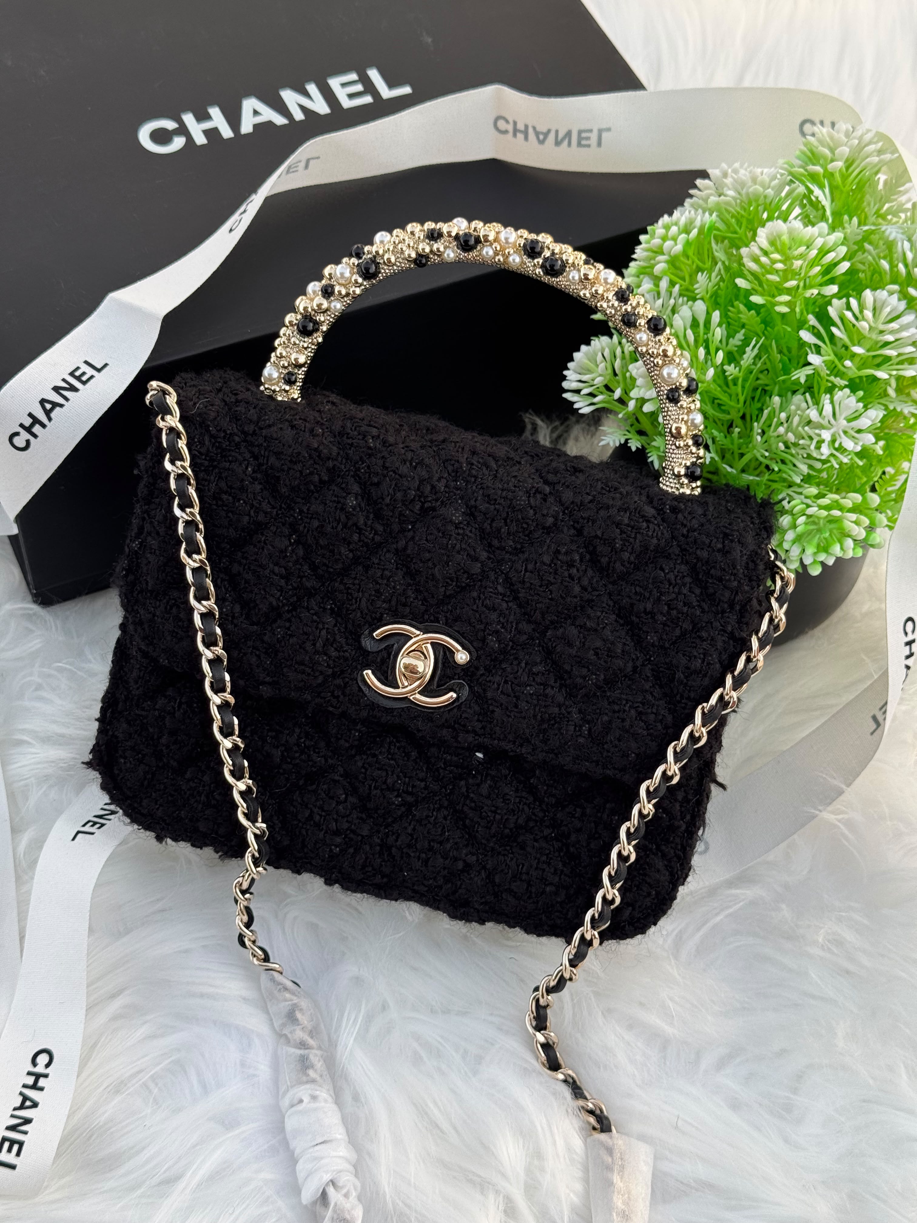 Chanel Flap Top Handle 18cm