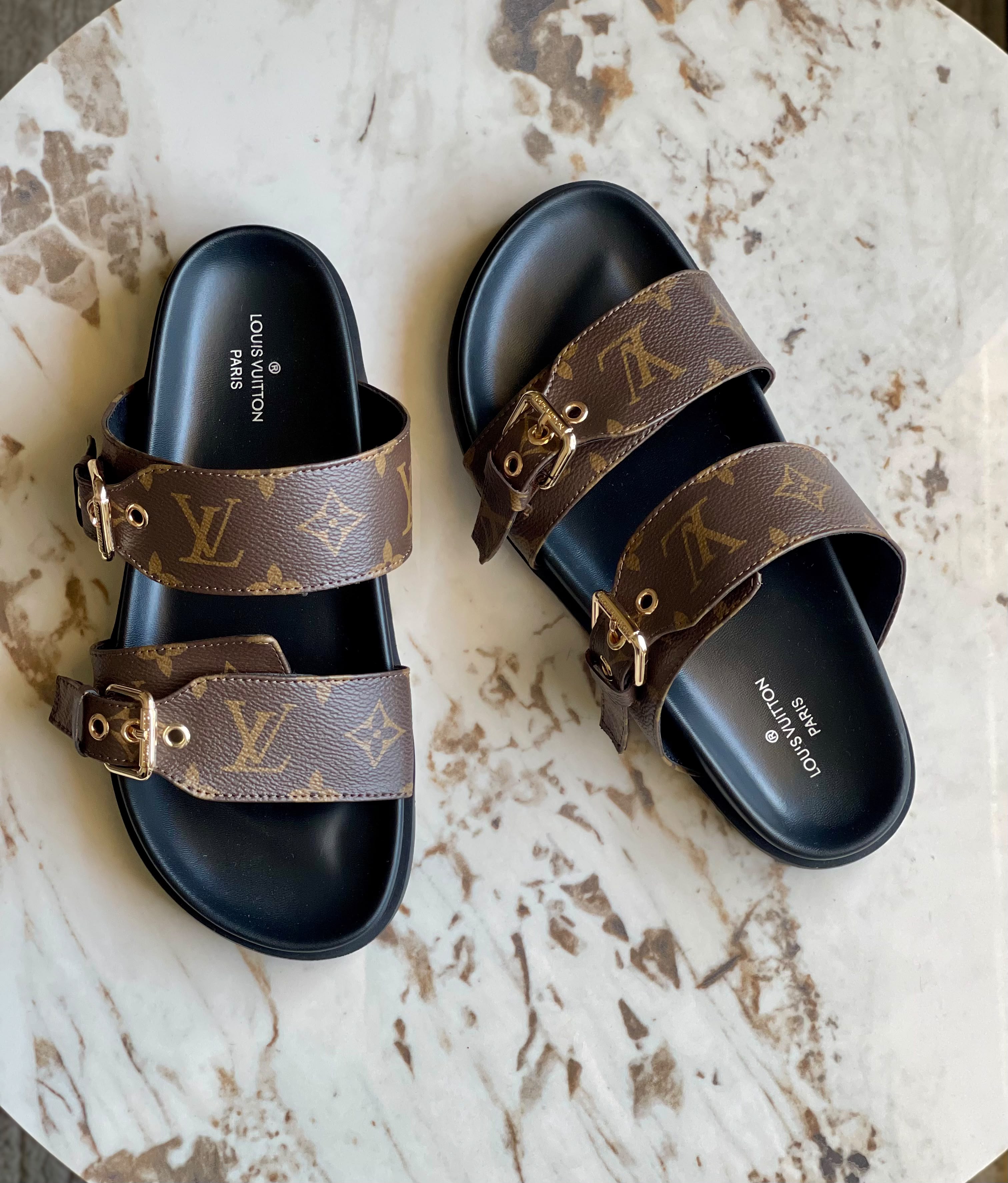 Louis Vuitton Bom Dia Flat Comfort Mule