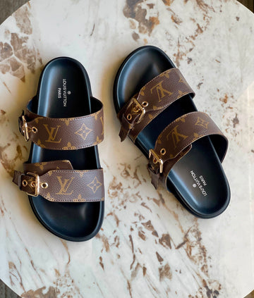 Louis Vuitton Bom Dia Flat Comfort Mule