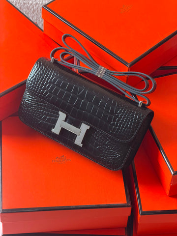 Hermes Constance Crocodile 23cm