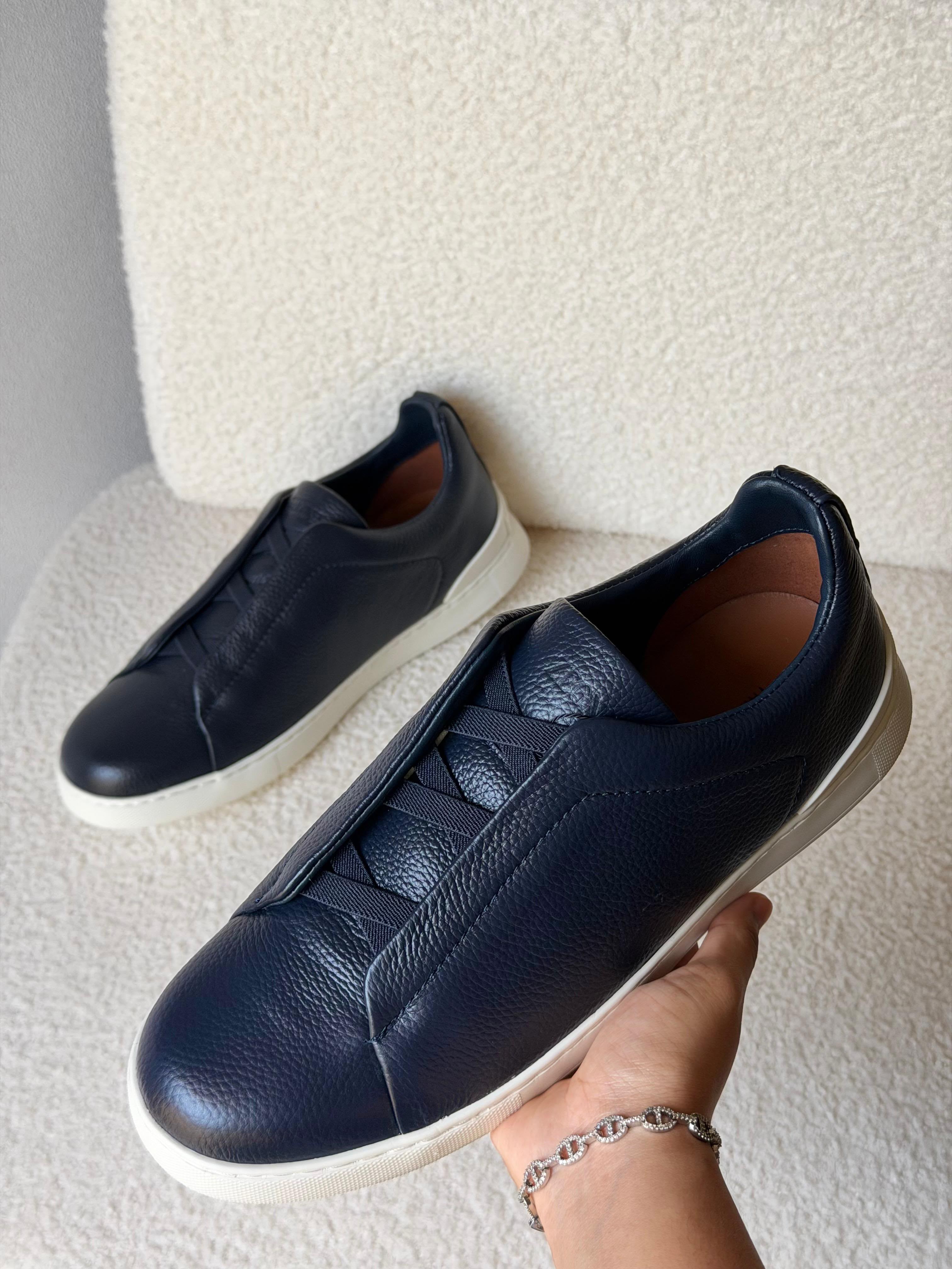 Zegna Triple Stitch Sneakers