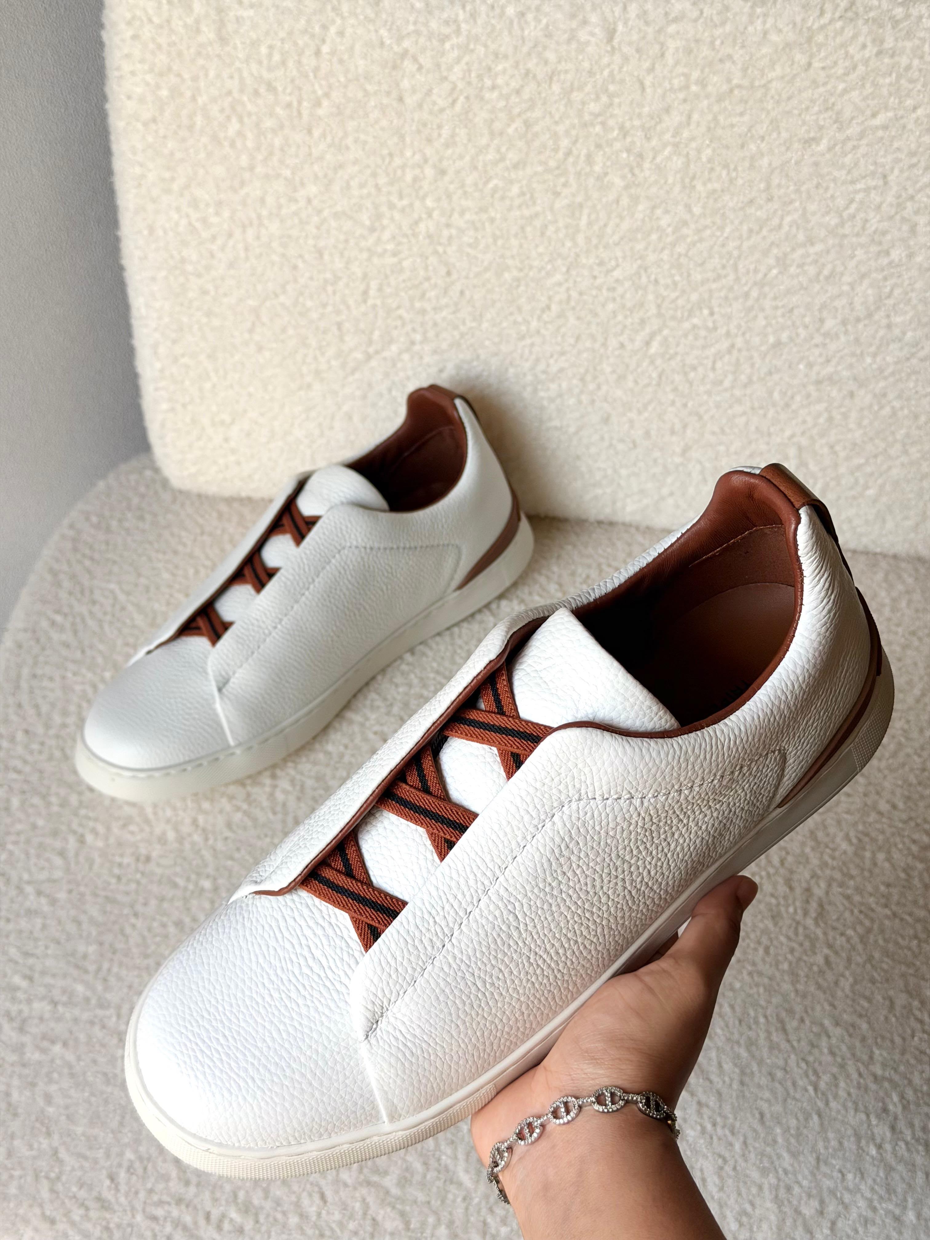 Zegna Triple Stitch Sneakers