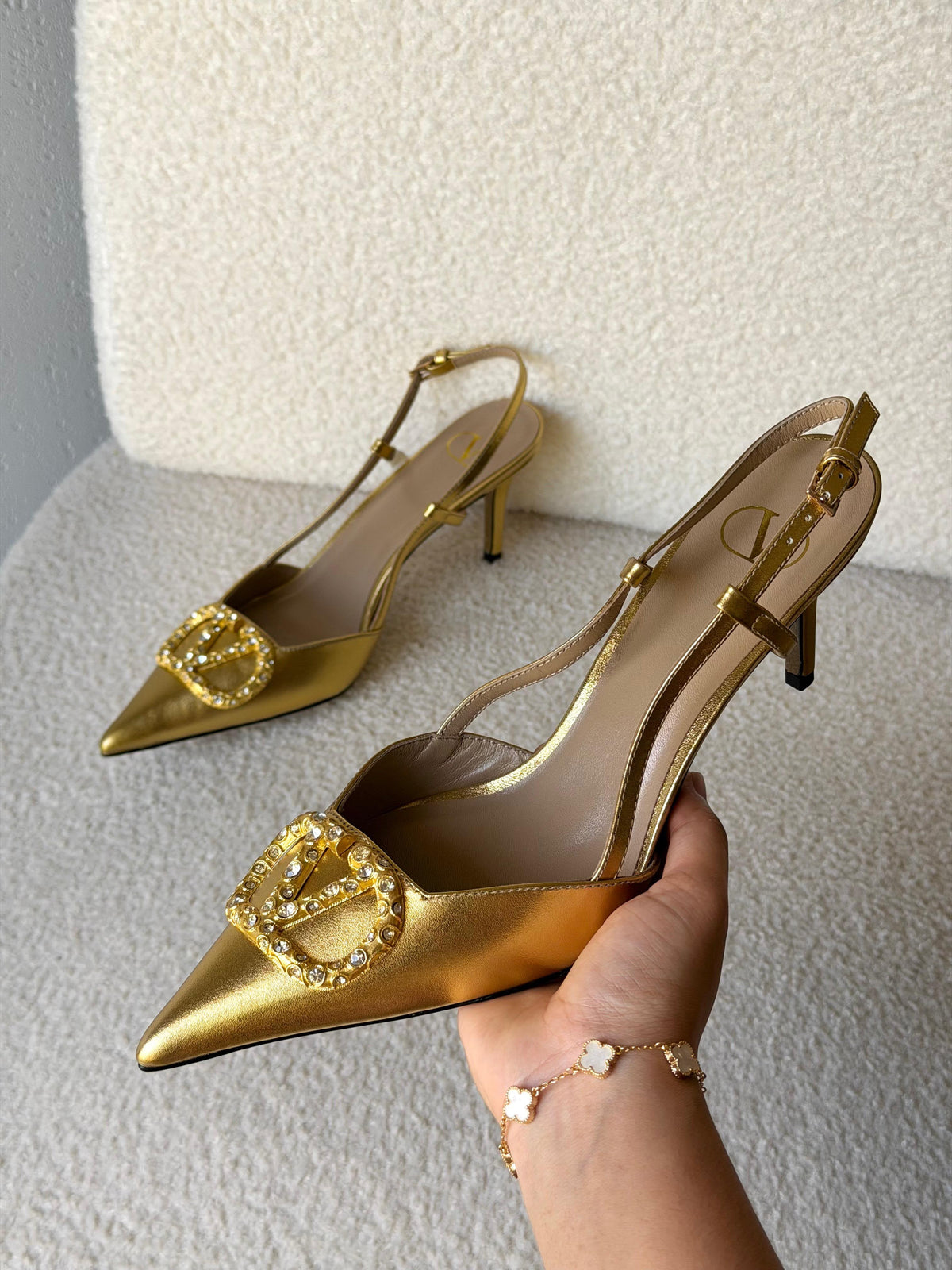 VALENTINO Vlogo Signature Slingback