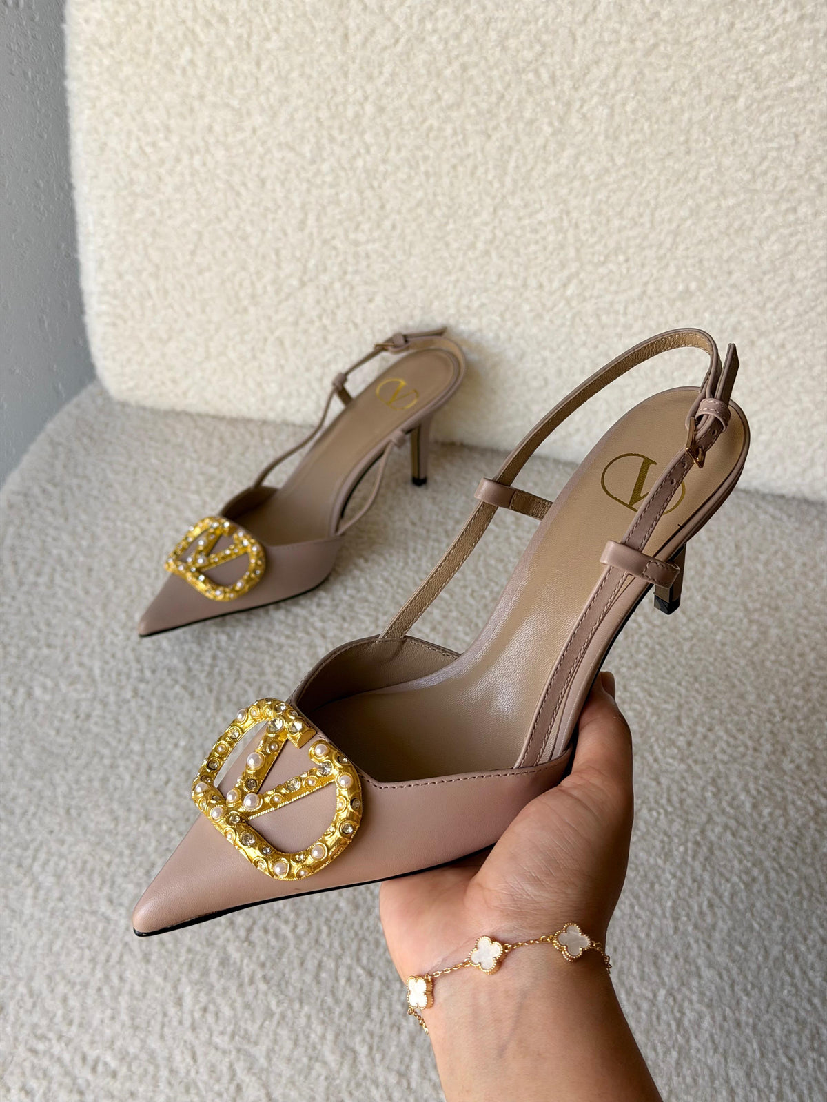 VALENTINO Vlogo Signature Slingback