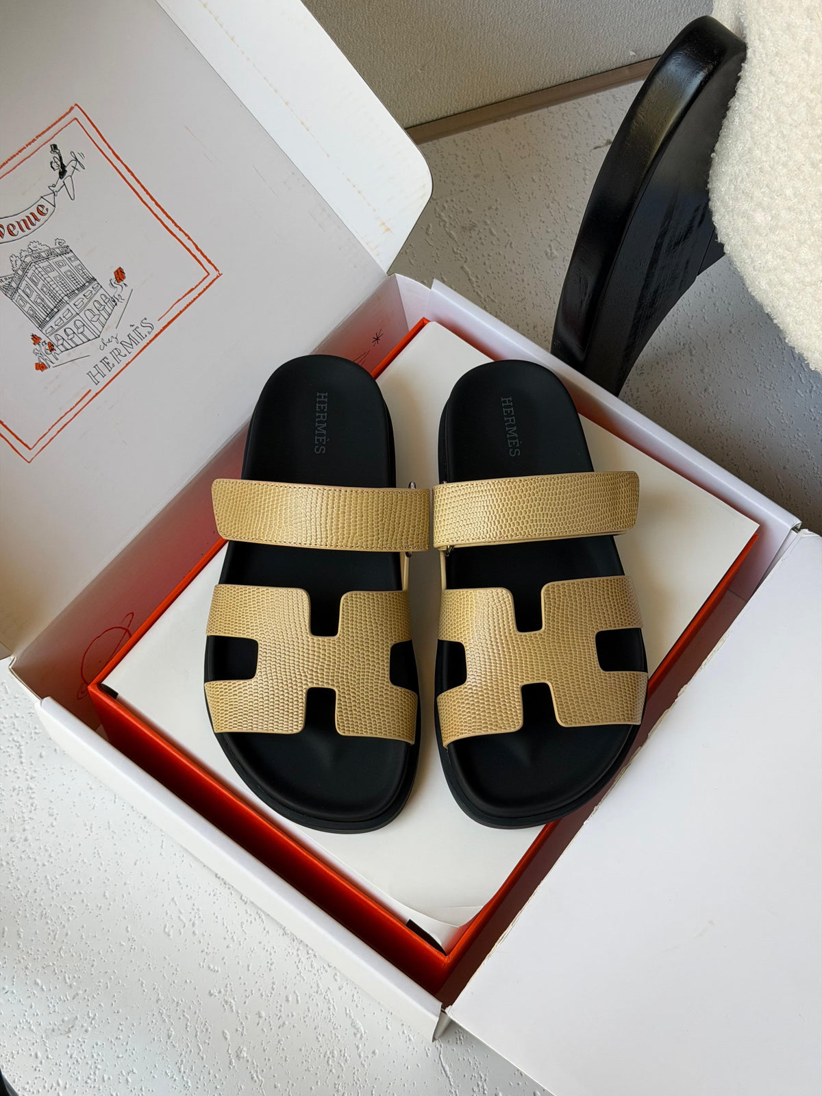Hermes Chypre Sandals