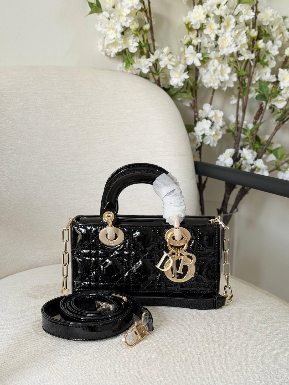 Dior mini lady 19cm
